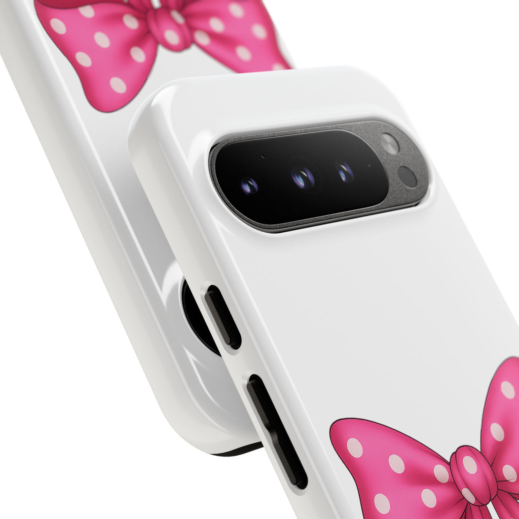 Stylish Phone Case - Beautiful Pink Bow - Tough Cases