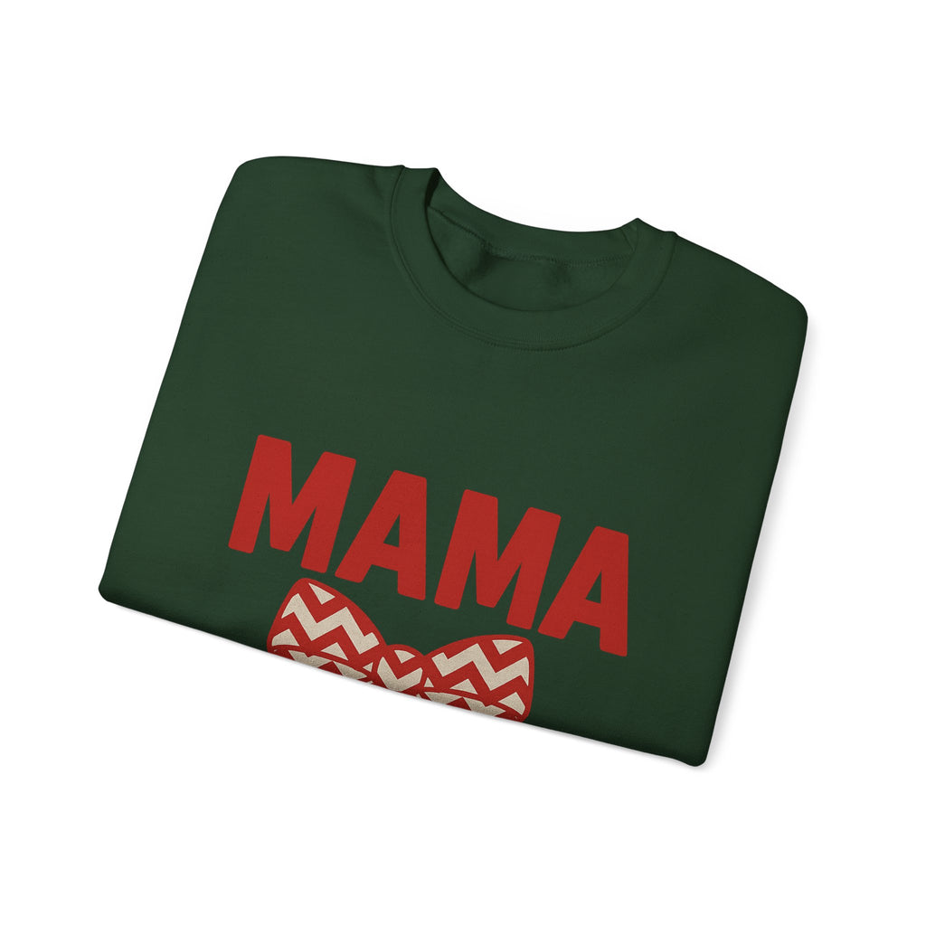 MAMA Christmas Sweatshirt - Christmas Fashion, Cozy Gift, Christmas Apparel, Christmas Decor, Christmas Outfit,