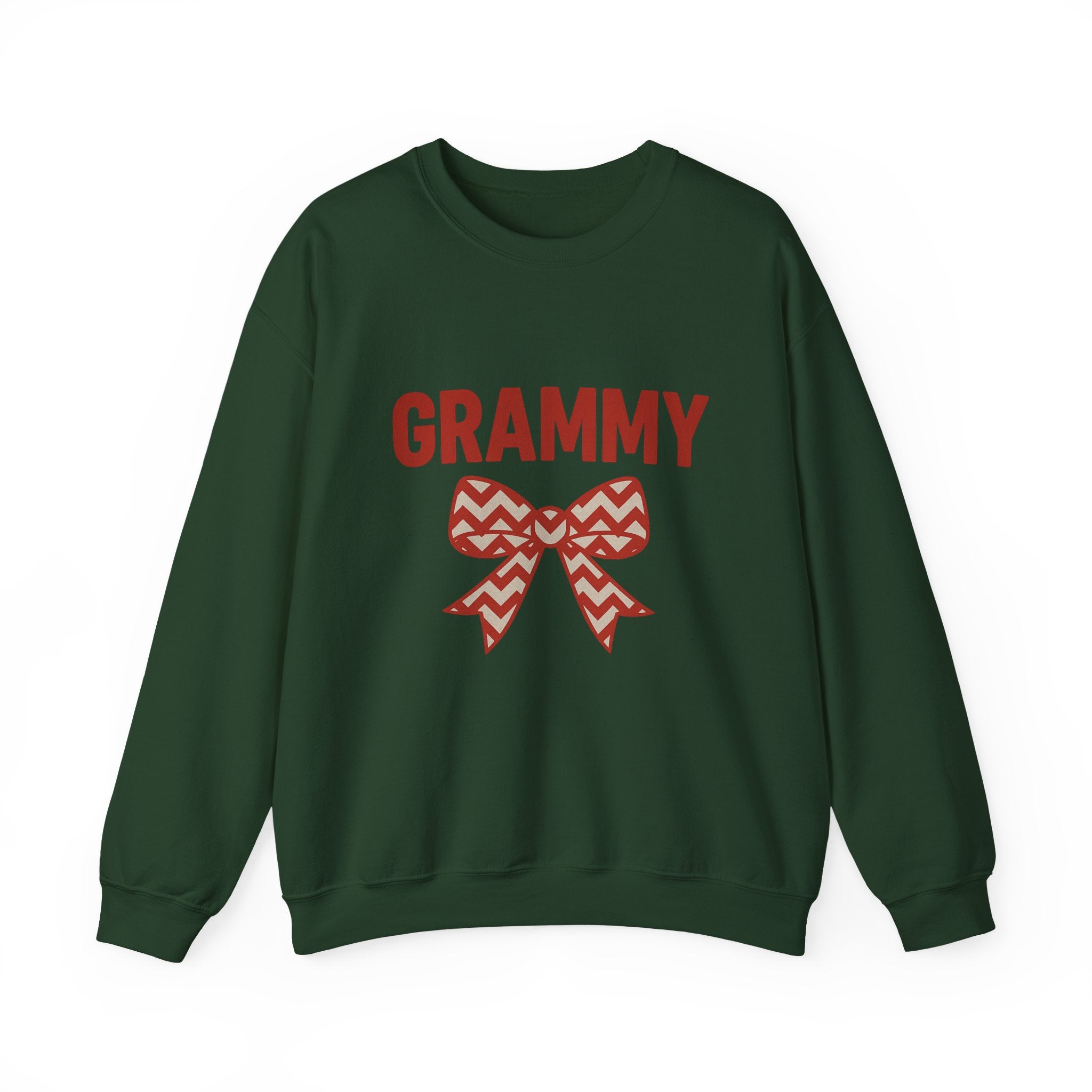 GRAMMY Christmas Bow Sweatshirt - Christmas Fashion, Cozy Gift, Christmas Apparel, Christmas Decor, Christmas Outfit,