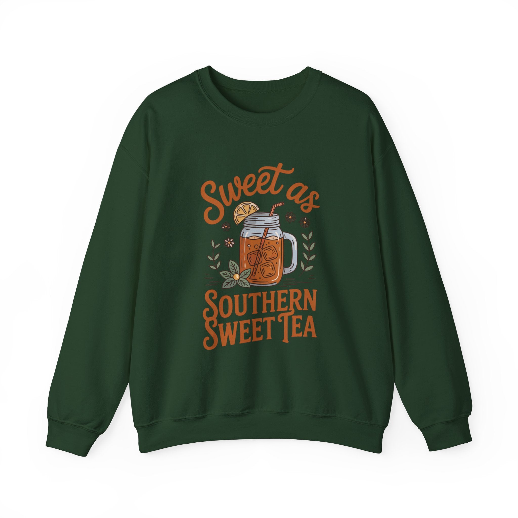 Southern Sweet Tea Roots Sweatshirt, Raised on Sweet Tea, Southern Vibes Apparel, Cozy Southern Crewneck, Sweet Tea Lover Gift, Comfortable