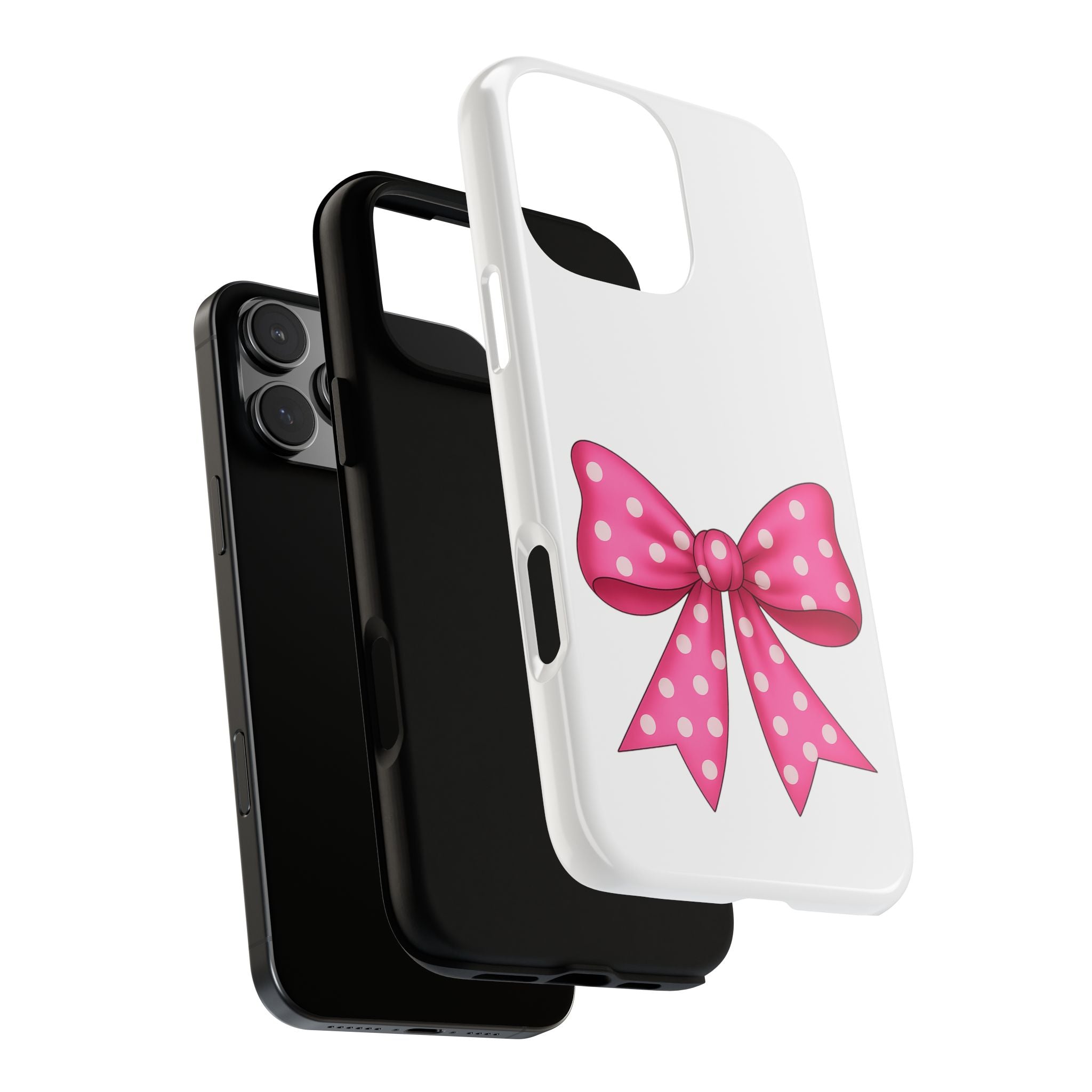 Stylish Phone Case - Beautiful Pink Bow - Tough Cases