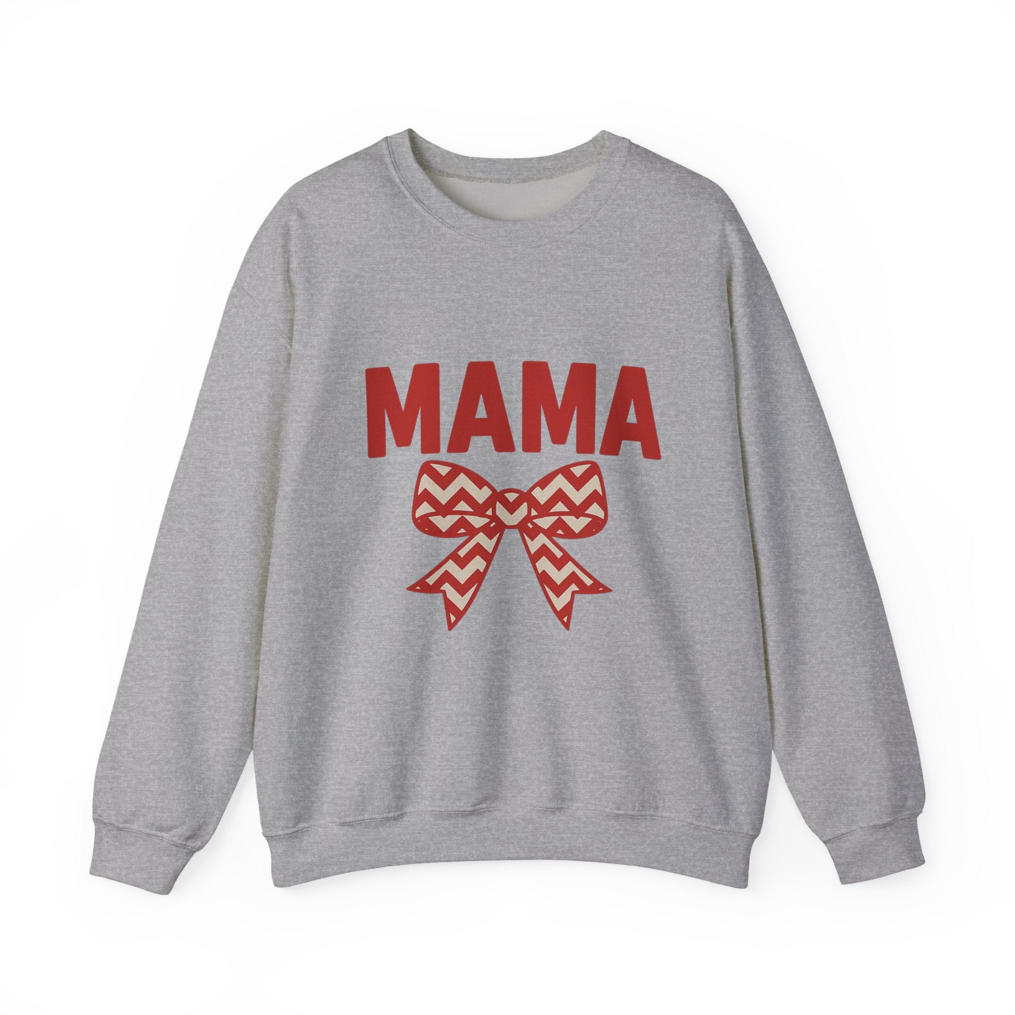 MAMA Christmas Sweatshirt - Christmas Fashion, Cozy Gift, Christmas Apparel, Christmas Decor, Christmas Outfit,