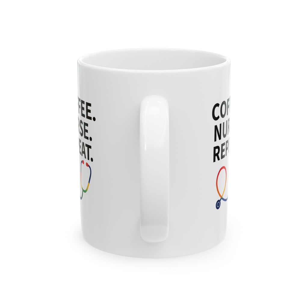 Nurse Mug, Healthcare Provider Gift, Colorful Coffee Cup, Proud Nursing School Graduate, RN Appreciation Present, Medical Professional