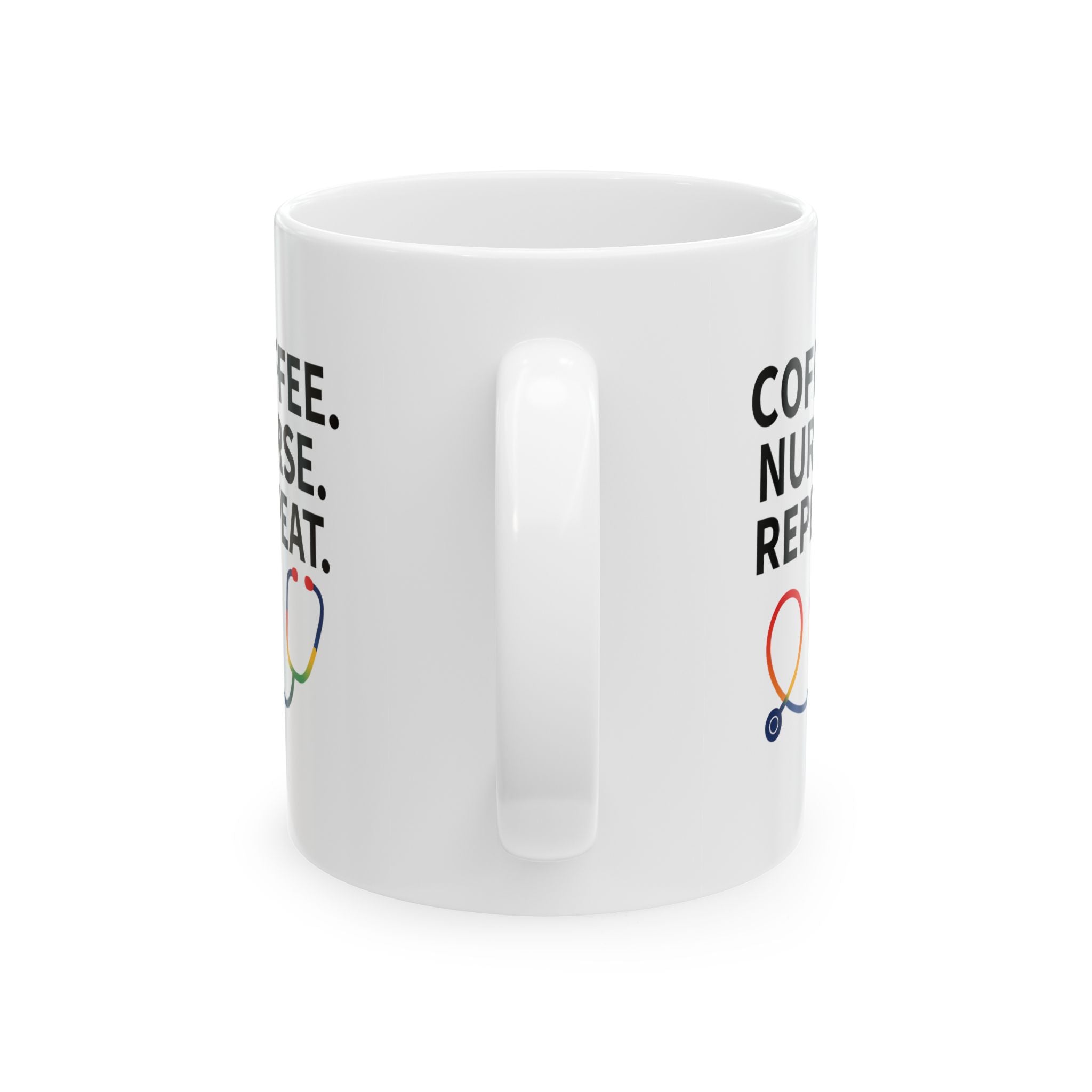 Nurse Mug, Healthcare Provider Gift, Colorful Coffee Cup, Proud Nursing School Graduate, RN Appreciation Present, Medical Professional