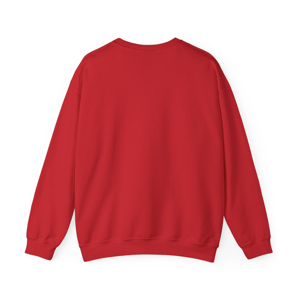 Christmas Polka Dot Bow Sweater, Cute Unisex Crewneck, Christmas Gift, Bow Sweatshirt, Greenand White Bow