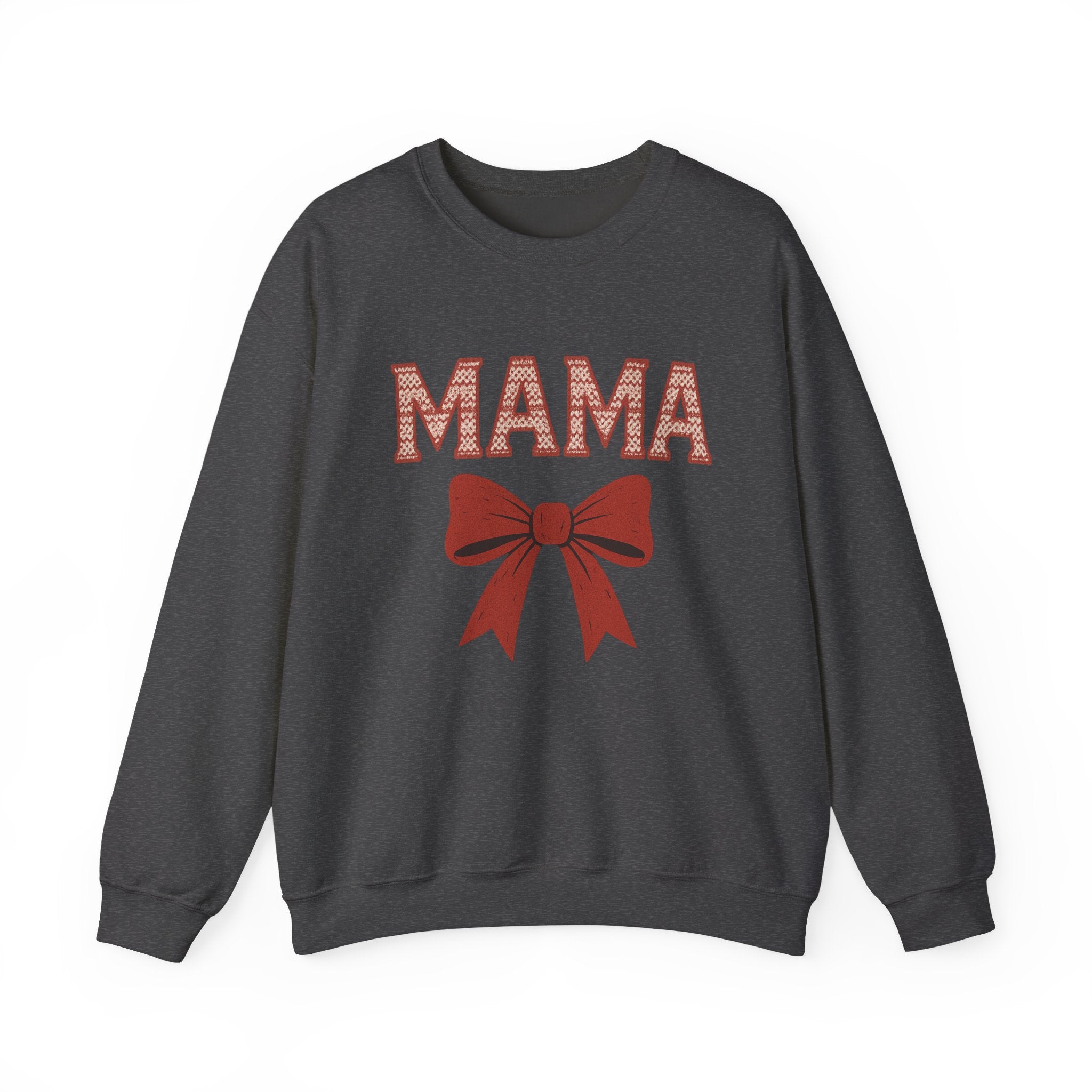 MAMA Christmas Sweatshirt - Christmas Fashion, Cozy Gift, Christmas Apparel, Christmas Decor, Christmas Outfit,