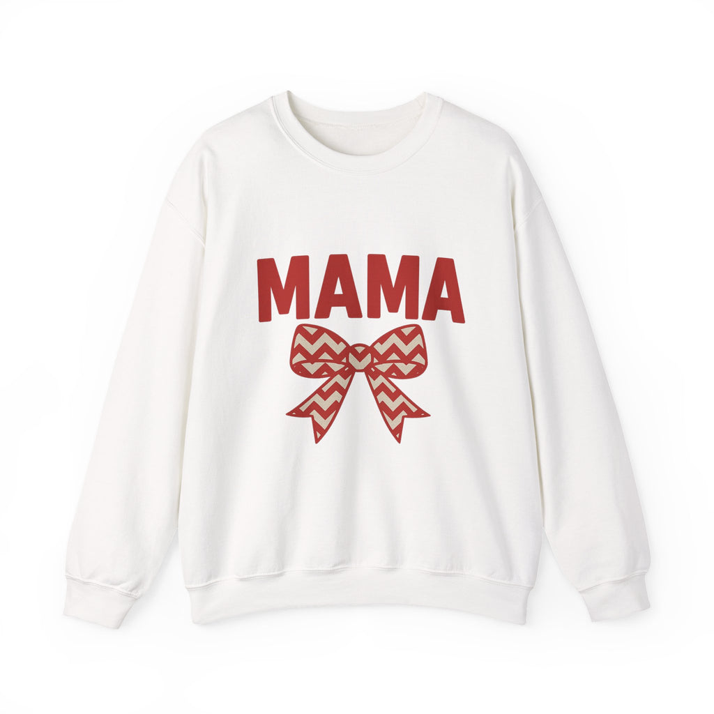 MAMA Christmas Sweatshirt - Christmas Fashion, Cozy Gift, Christmas Apparel, Christmas Decor, Christmas Outfit,