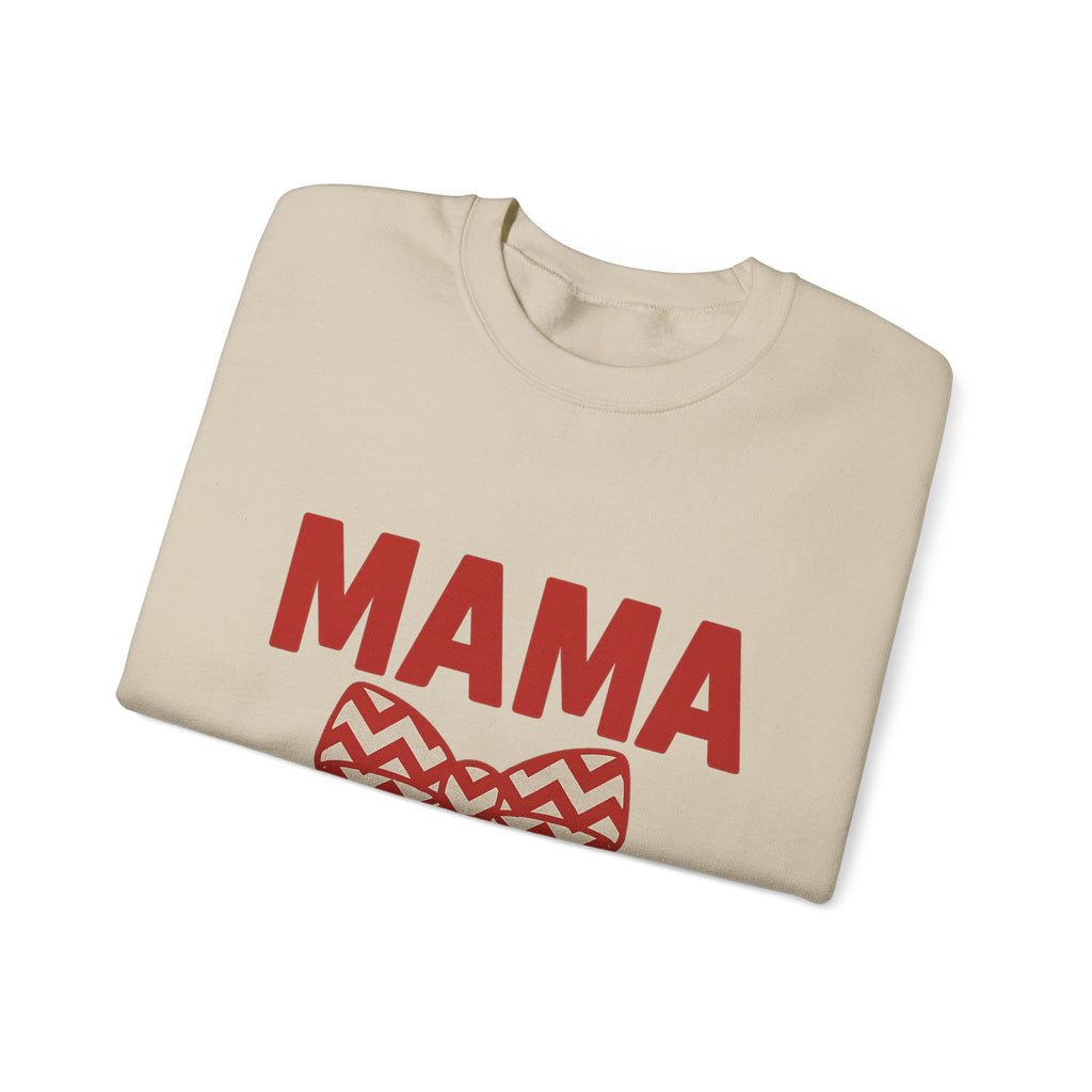 MAMA Christmas Sweatshirt - Christmas Fashion, Cozy Gift, Christmas Apparel, Christmas Decor, Christmas Outfit,