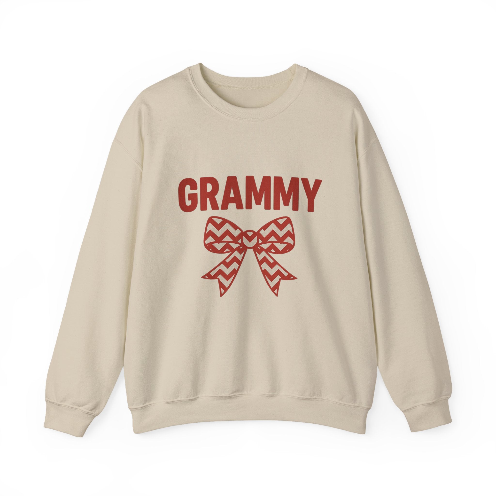 GRAMMY Christmas Bow Sweatshirt - Christmas Fashion, Cozy Gift, Christmas Apparel, Christmas Decor, Christmas Outfit,