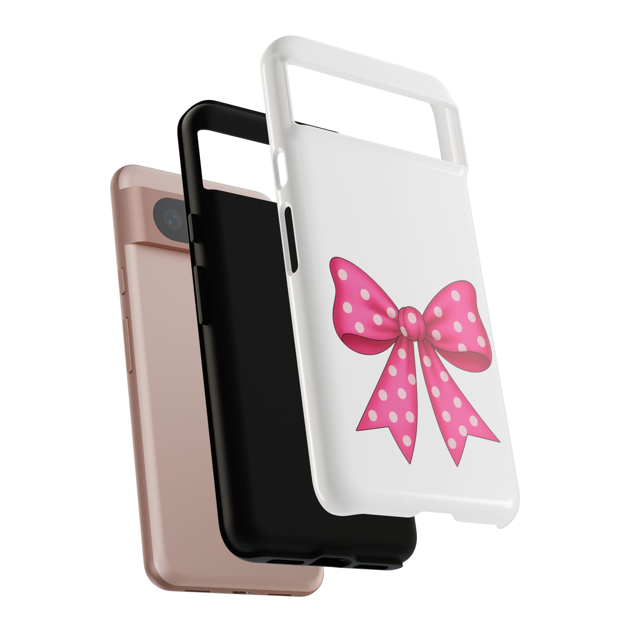 Stylish Phone Case - Beautiful Pink Bow - Tough Cases