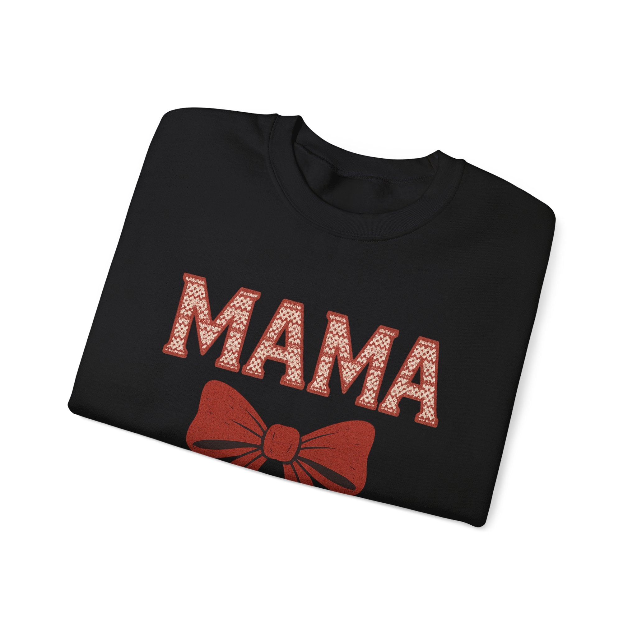 MAMA Christmas Sweatshirt - Christmas Fashion, Cozy Gift, Christmas Apparel, Christmas Decor, Christmas Outfit,