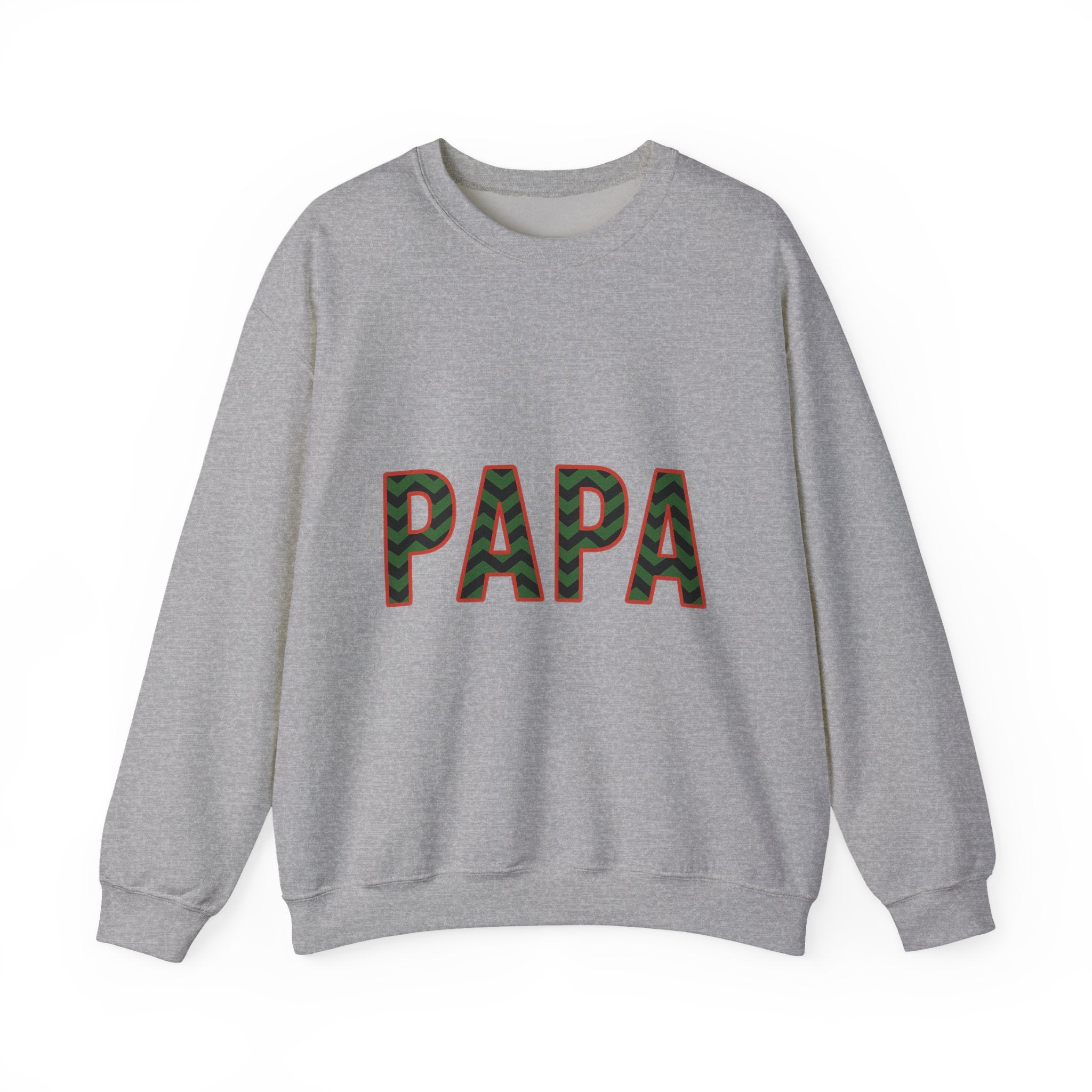 PAPA Christmas Sweatshirt - Christmas Fashion, Cozy Gift, Christmas Apparel, Christmas Decor, Christmas Outfit,