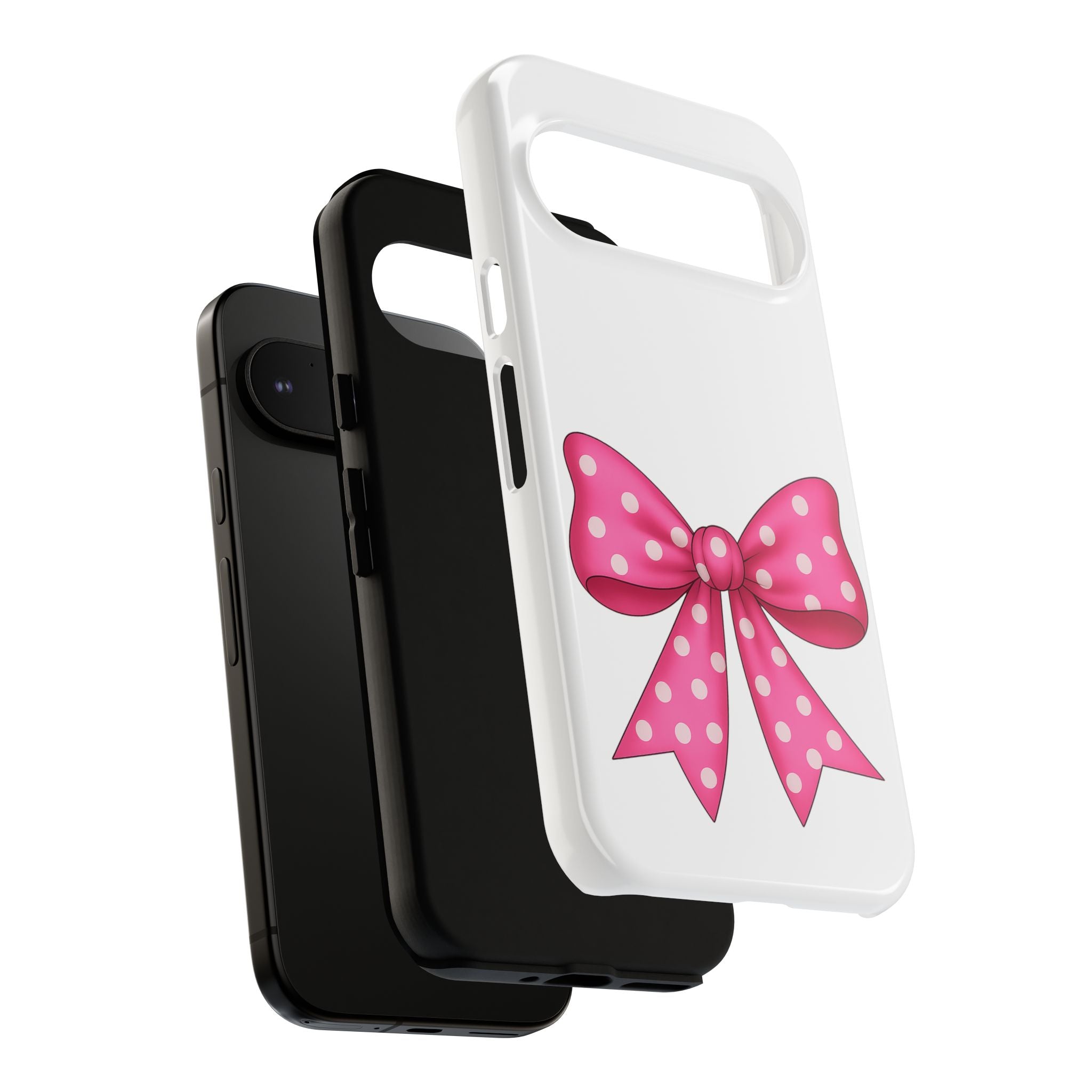 Stylish Phone Case - Beautiful Pink Bow - Tough Cases