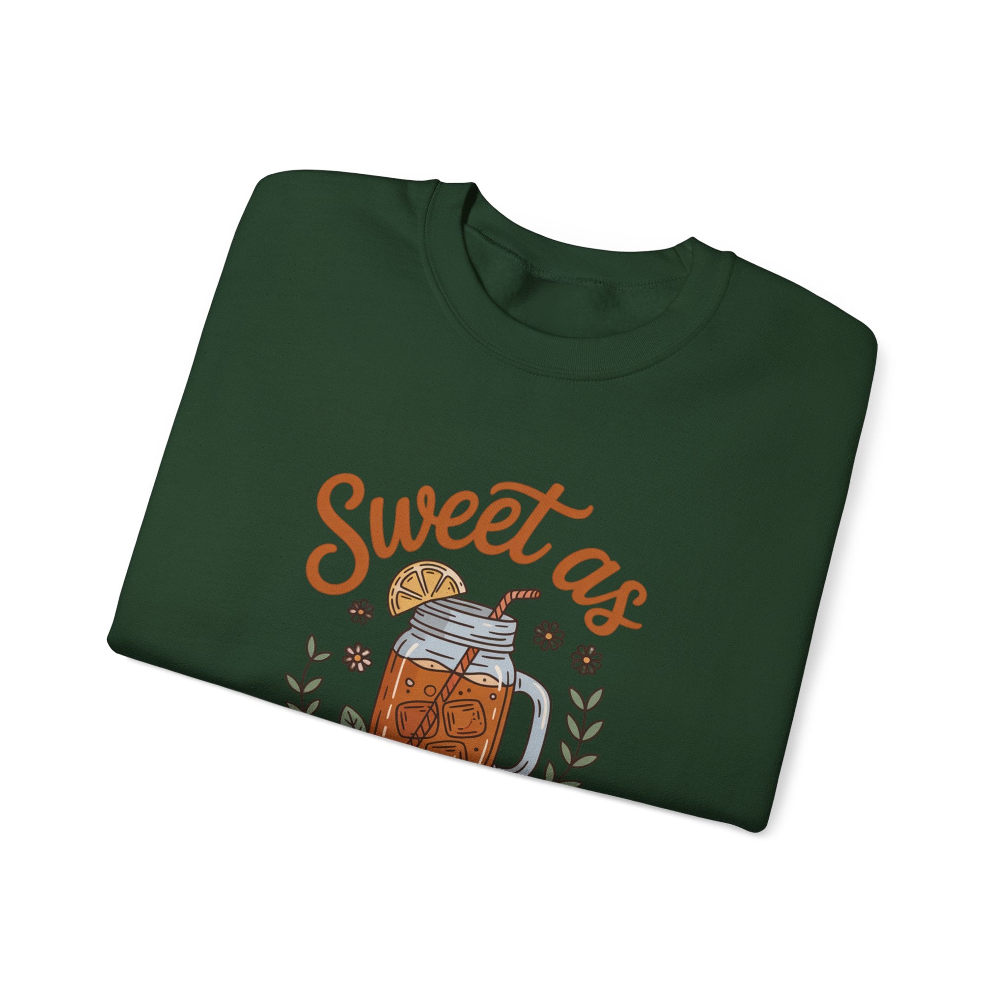 Southern Sweet Tea Roots Sweatshirt, Raised on Sweet Tea, Southern Vibes Apparel, Cozy Southern Crewneck, Sweet Tea Lover Gift, Comfortable