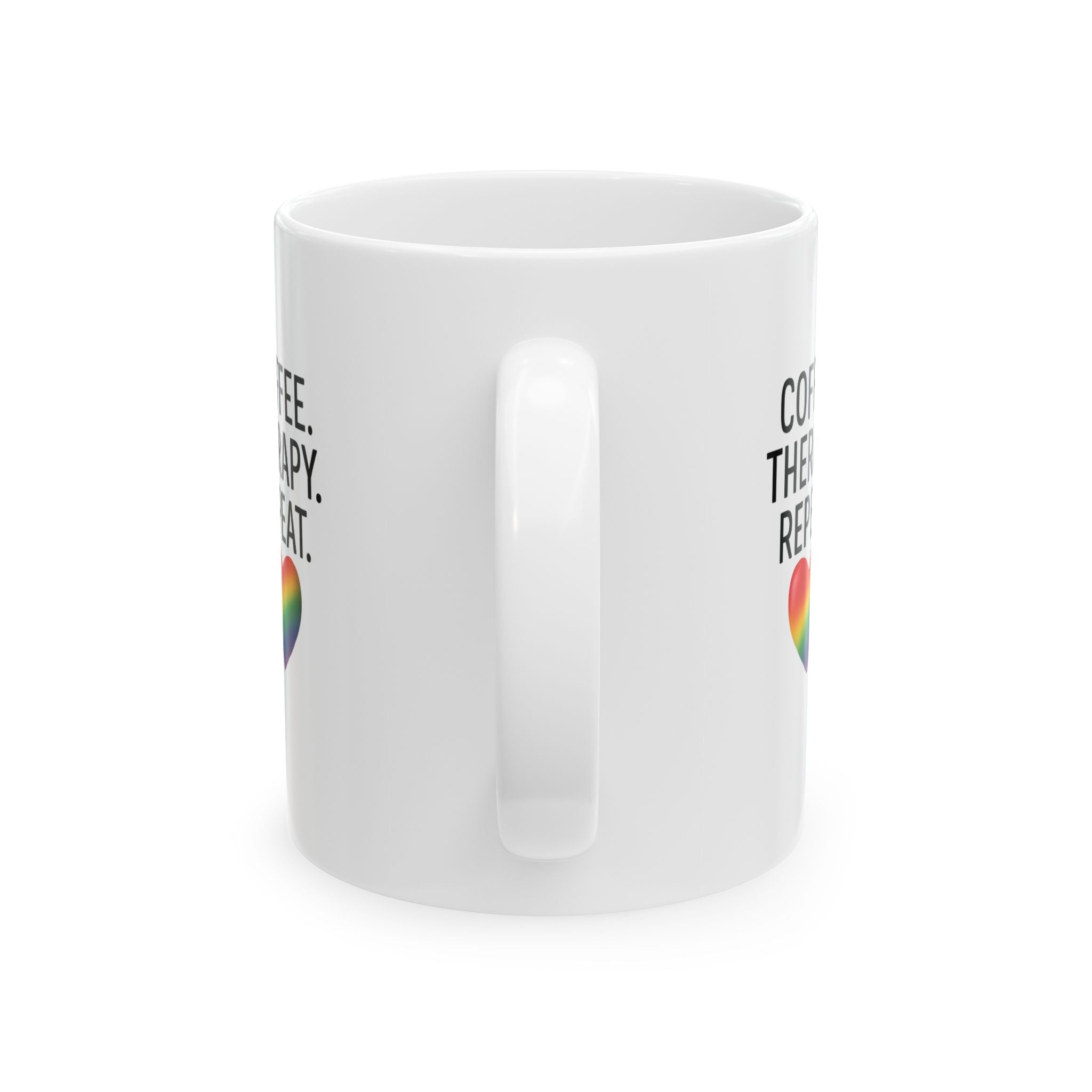Therapist Appreciation Ceramic Mug - Ideal Gift for Occupational, Physical, Mental Health, and Respiratory Therapists, Coffee Lover's Cup