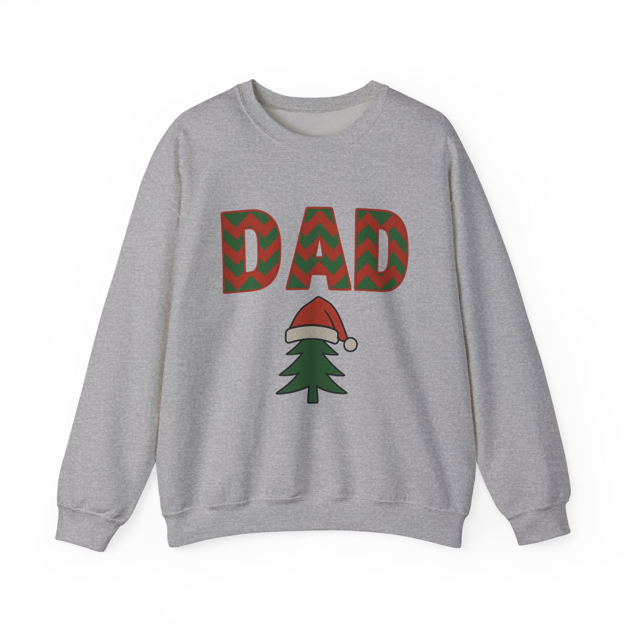 Dad Christmas Sweatshirt - Christmas Fashion, Cozy Gift, Christmas Apparel, Christmas Decor, Christmas Outfit,