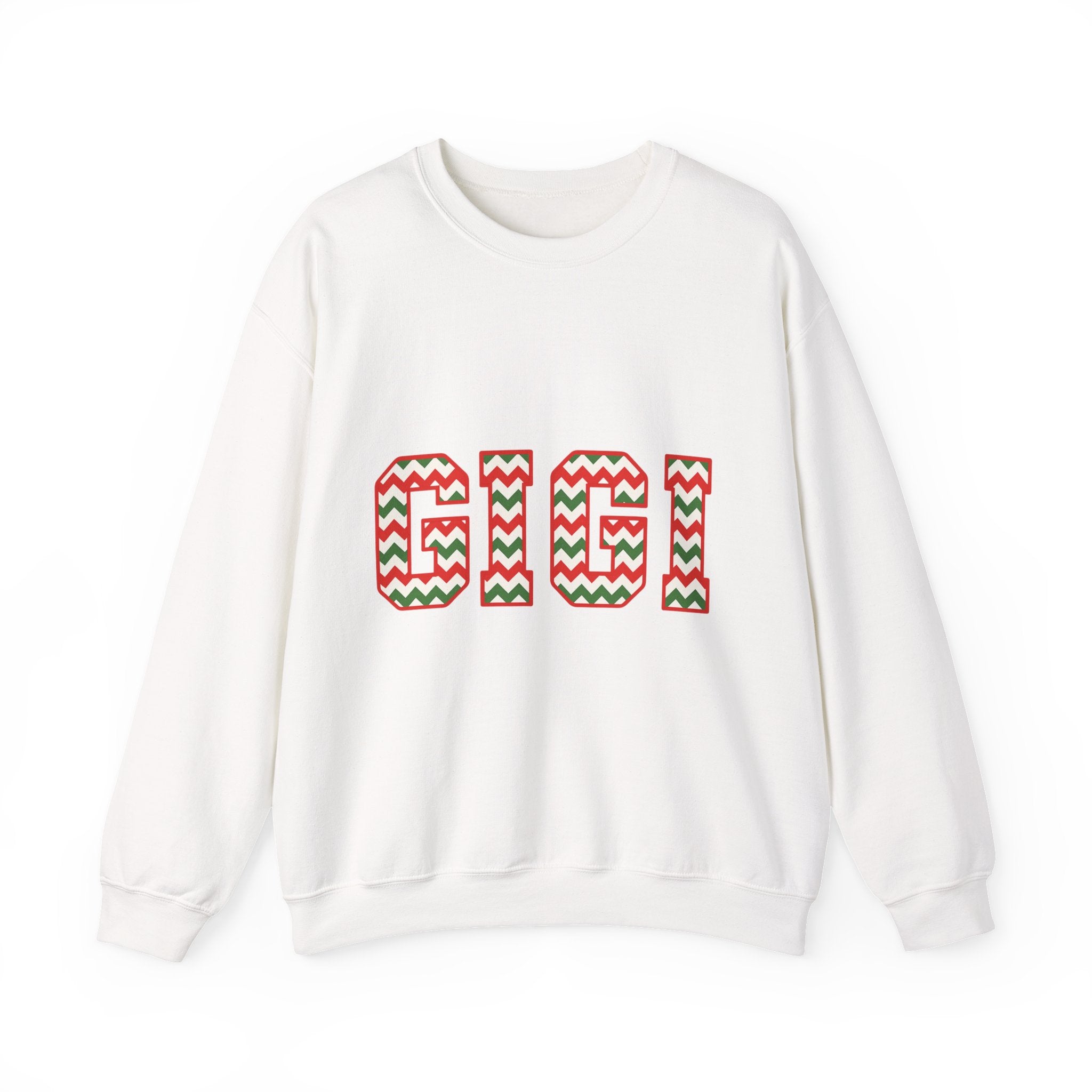 GIGI Christmas Sweatshirt - Christmas Fashion, Cozy Gift, Christmas Apparel, Christmas Decor, Christmas Outfit,