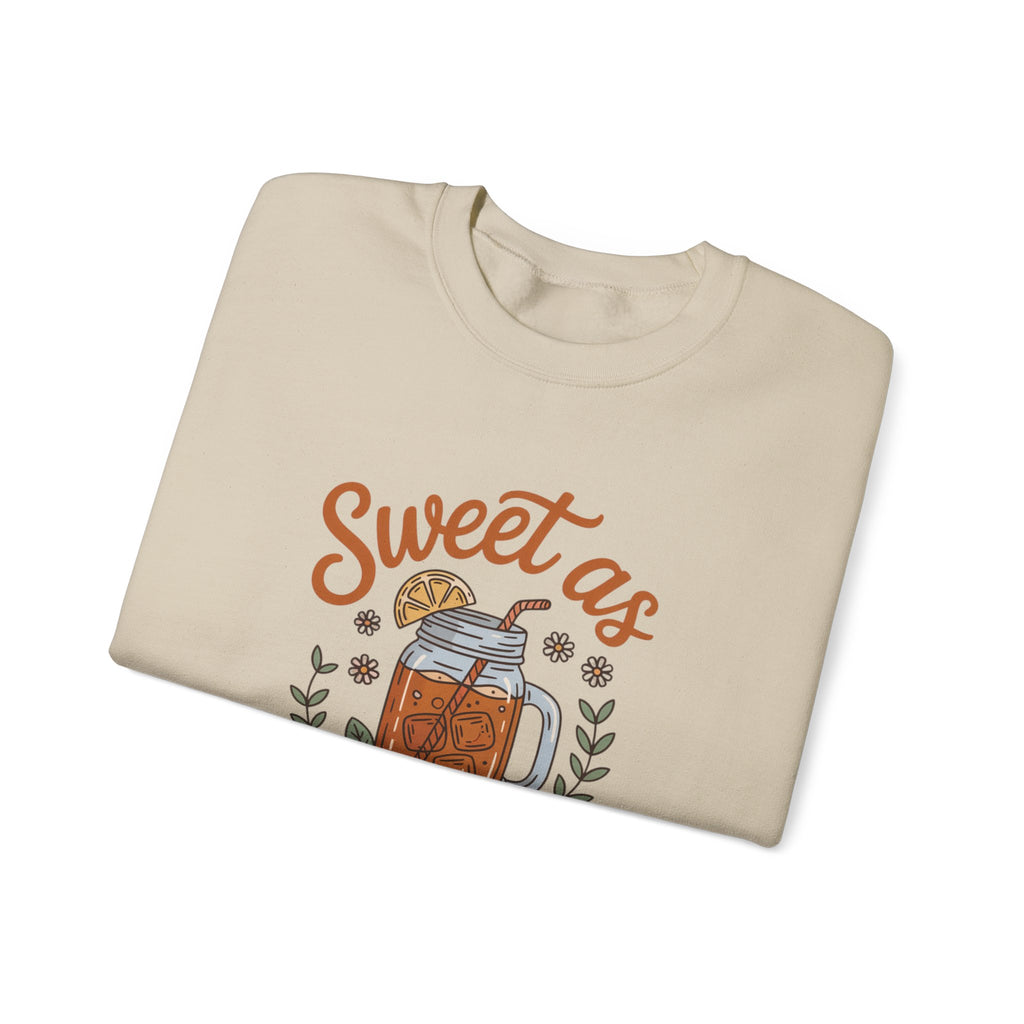 Southern Sweet Tea Roots Sweatshirt, Raised on Sweet Tea, Southern Vibes Apparel, Cozy Southern Crewneck, Sweet Tea Lover Gift, Comfortable