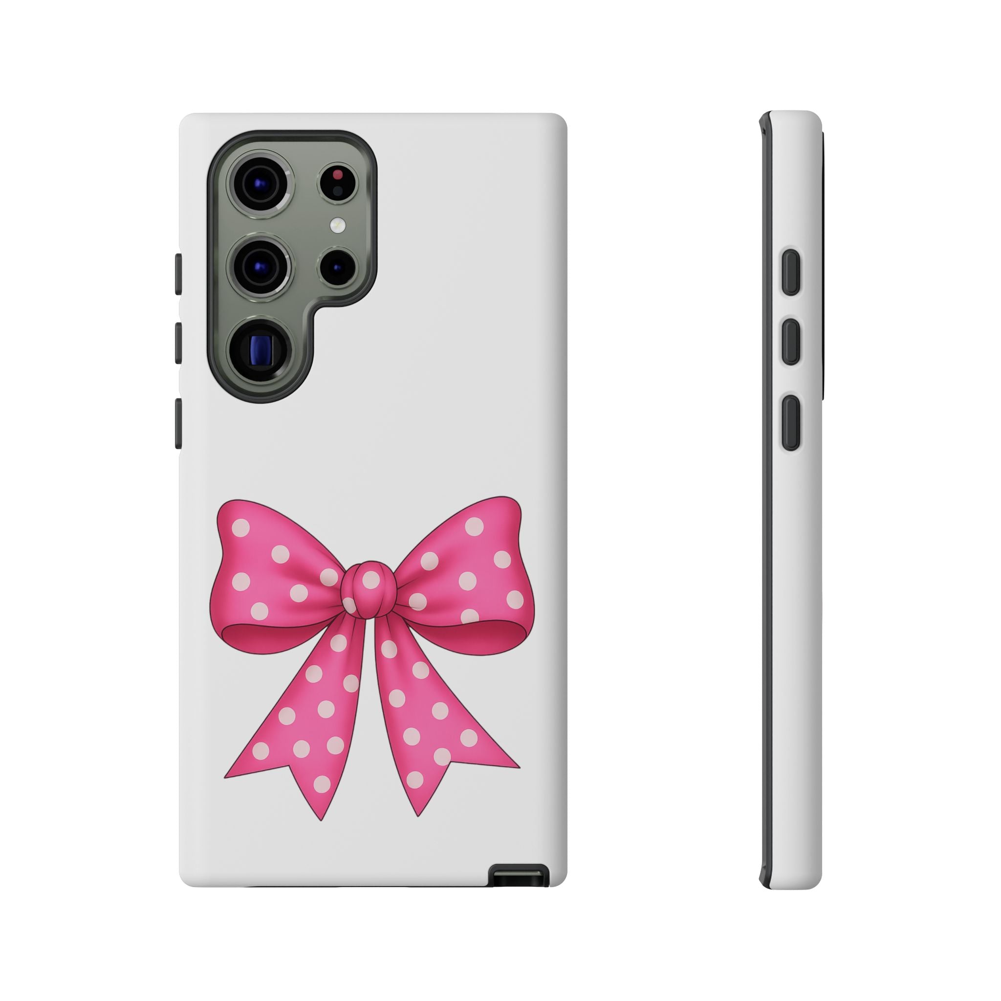 Stylish Phone Case - Beautiful Pink Bow - Tough Cases
