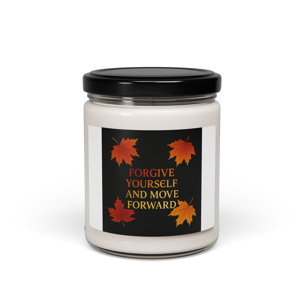 Forgive Yourself and Move Forward Fall Candle | Inspirational Fall Candle | Self Care Gift | Soy Wax Candle | Stress Relief I Candle for Women