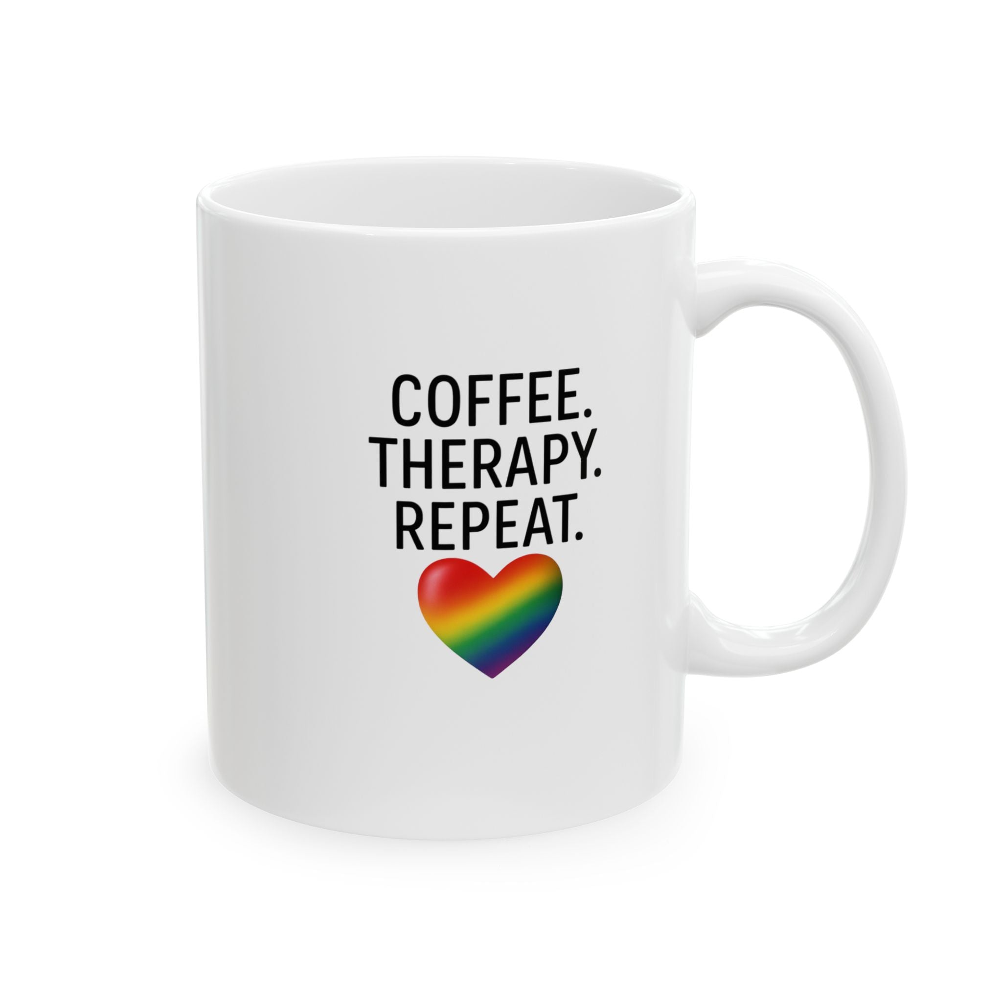 Therapist Appreciation Ceramic Mug - Ideal Gift for Occupational, Physical, Mental Health, and Respiratory Therapists, Coffee Lover's Cup