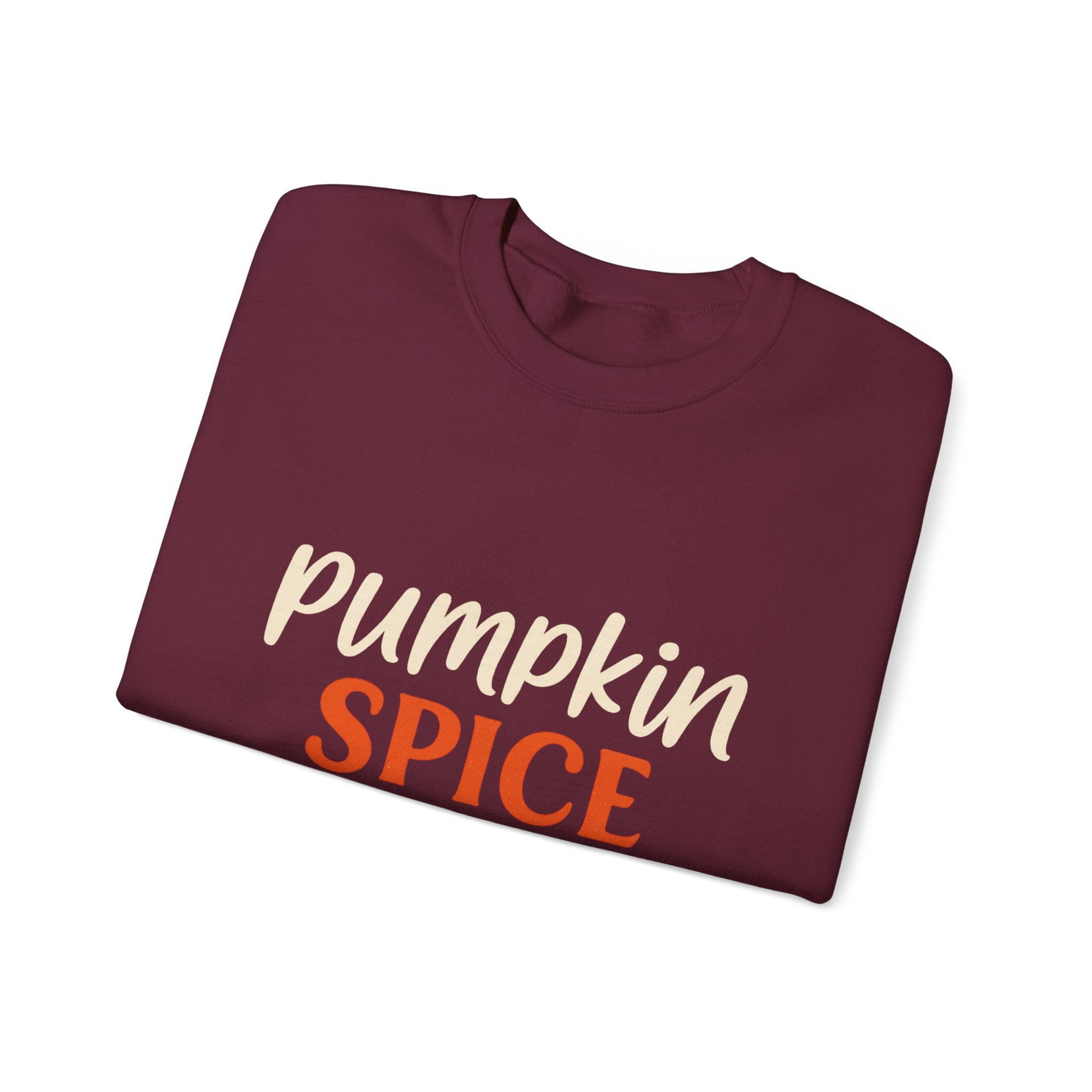 Pumpkin Spice Mama Crewneck Sweatshirt - Fall Fashion, Cozy Gift, Autumn Apparel, Halloween Decor, Thanksgiving Outfit