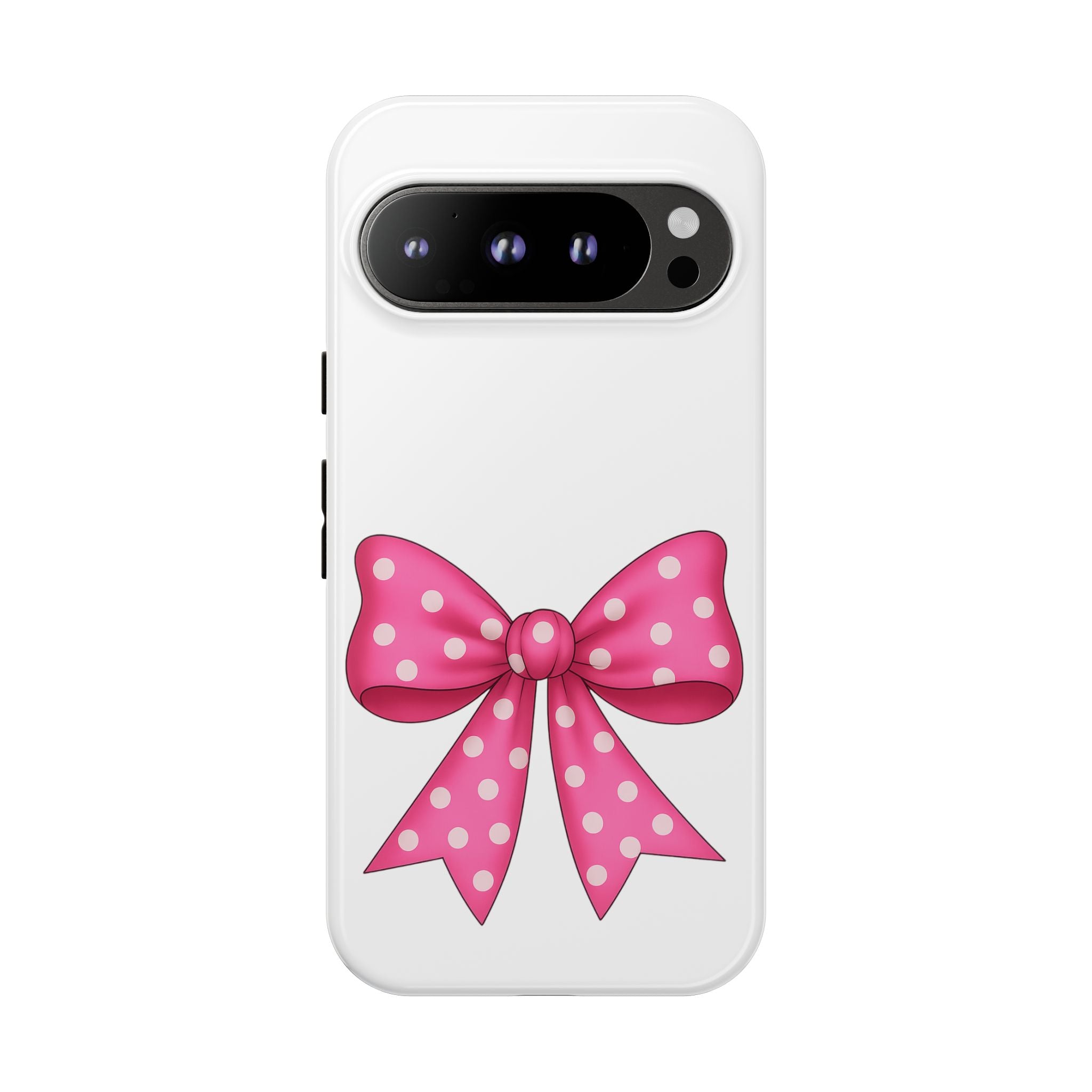 Stylish Phone Case - Beautiful Pink Bow - Tough Cases