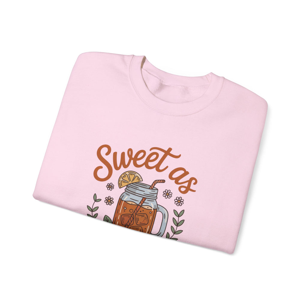 Southern Sweet Tea Roots Sweatshirt, Raised on Sweet Tea, Southern Vibes Apparel, Cozy Southern Crewneck, Sweet Tea Lover Gift, Comfortable