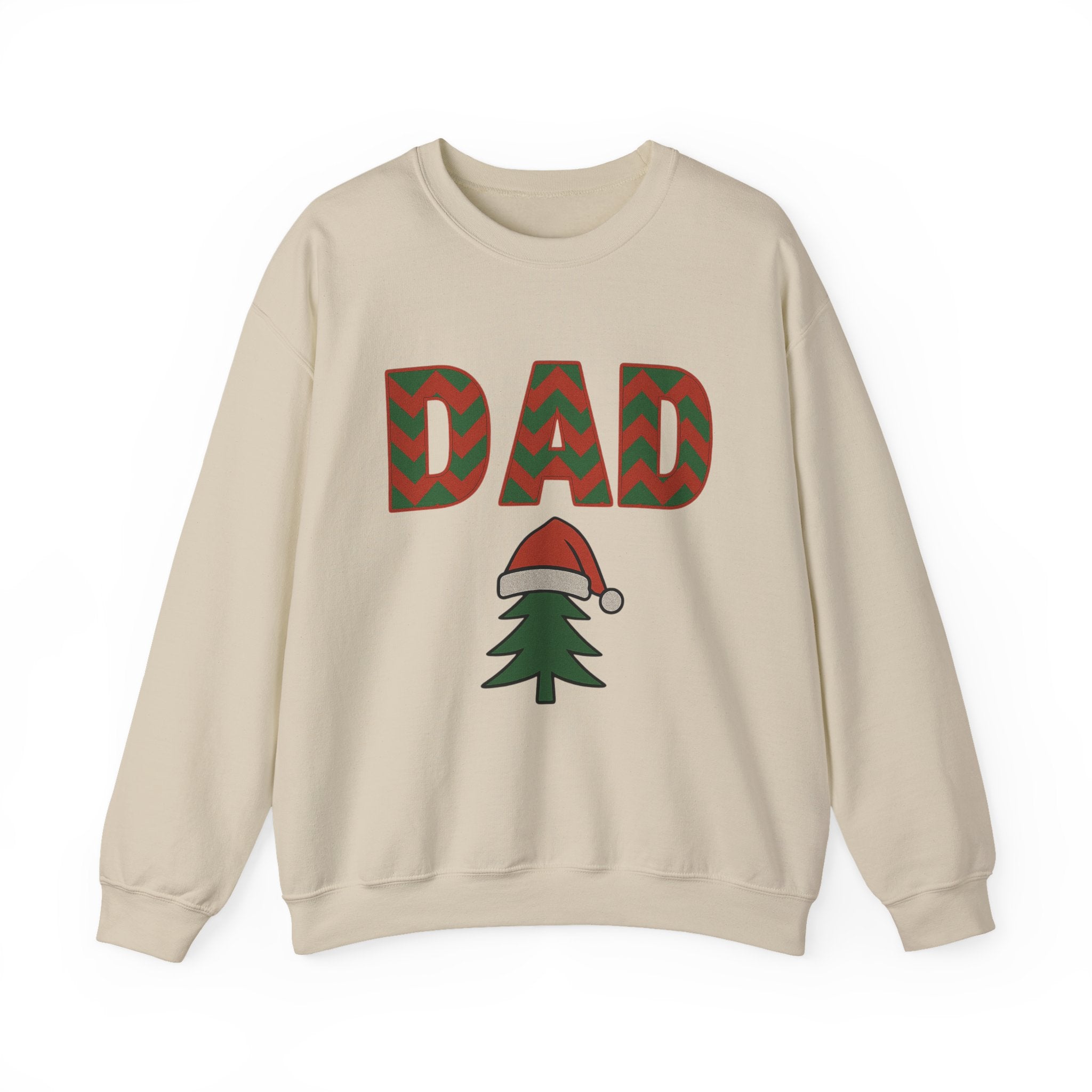 Dad Christmas Sweatshirt - Christmas Fashion, Cozy Gift, Christmas Apparel, Christmas Decor, Christmas Outfit,