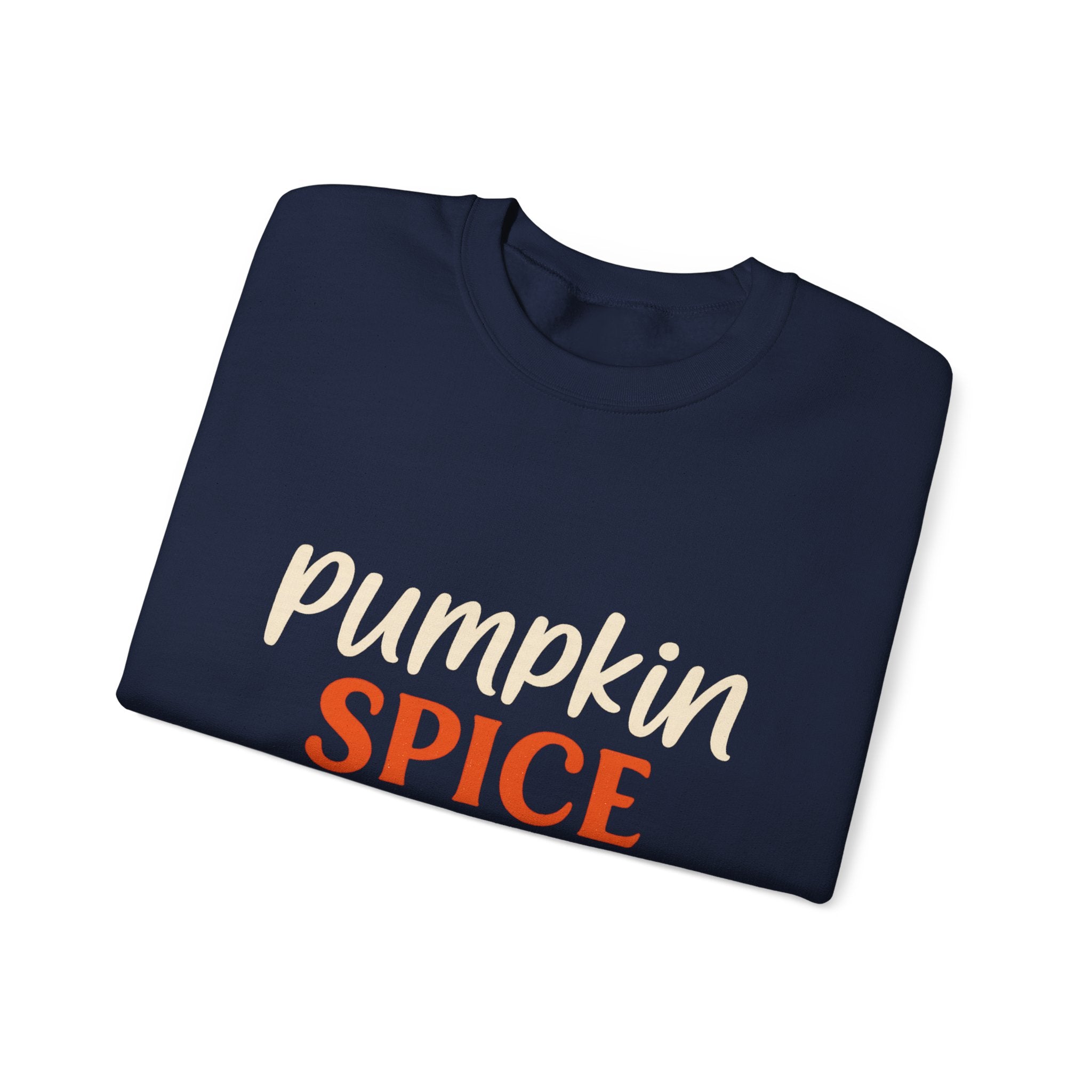 Pumpkin Spice Mama Crewneck Sweatshirt - Fall Fashion, Cozy Gift, Autumn Apparel, Halloween Decor, Thanksgiving Outfit