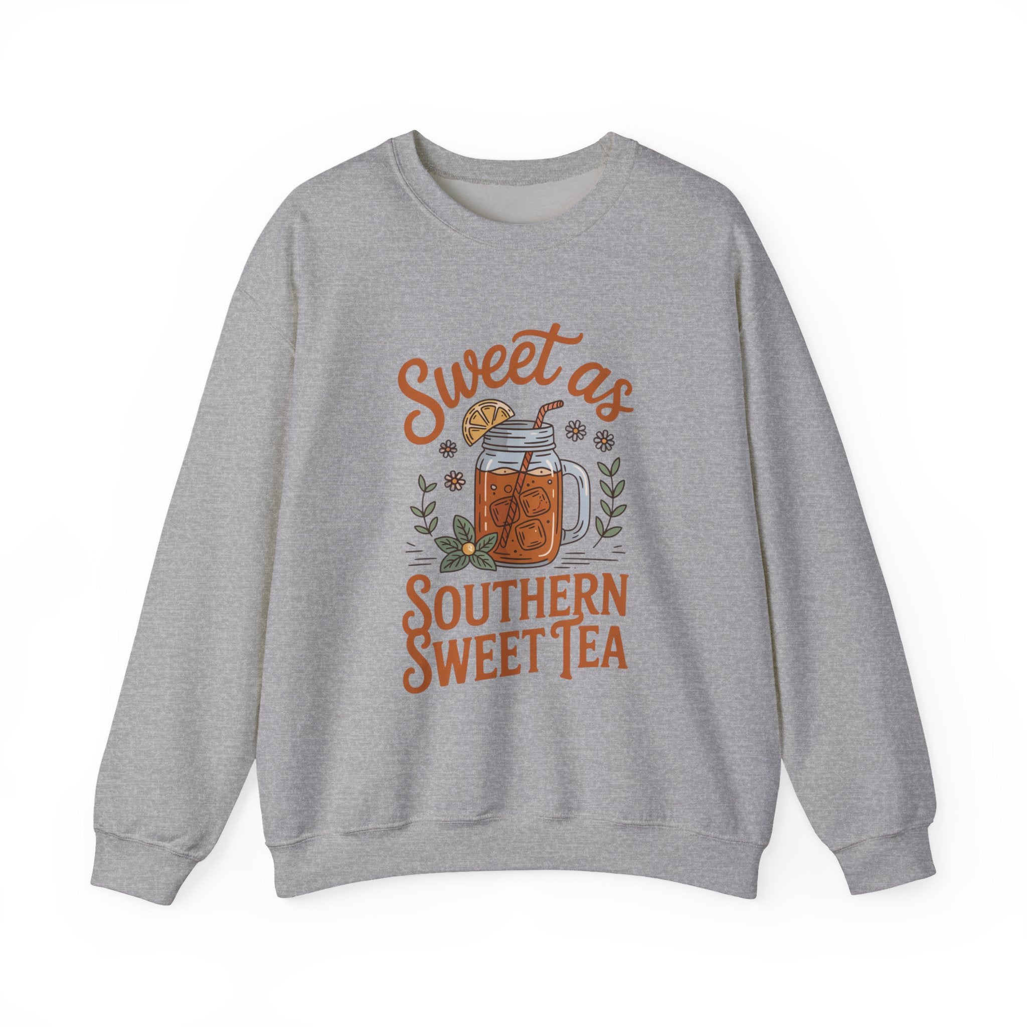 Southern Sweet Tea Roots Sweatshirt, Raised on Sweet Tea, Southern Vibes Apparel, Cozy Southern Crewneck, Sweet Tea Lover Gift, Comfortable