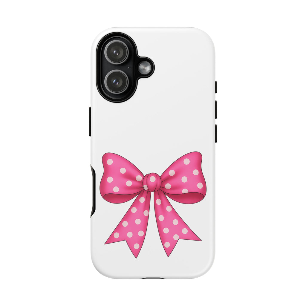 Stylish Phone Case - Beautiful Pink Bow - Tough Cases