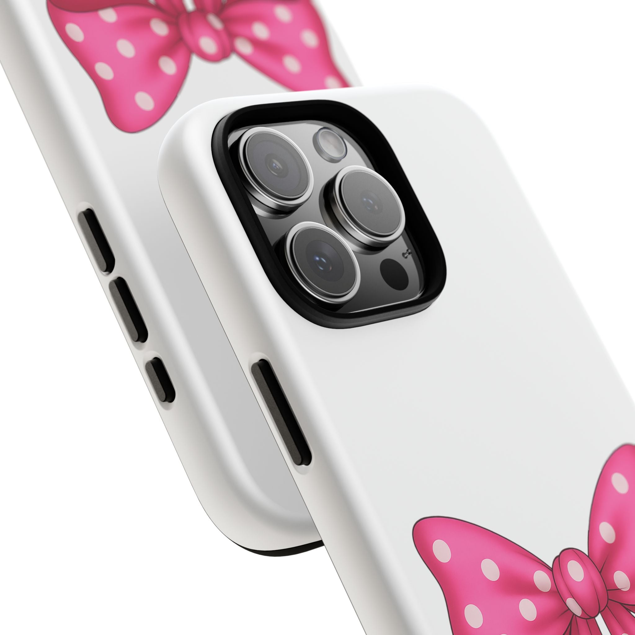 Stylish Phone Case - Beautiful Pink Bow - Tough Cases