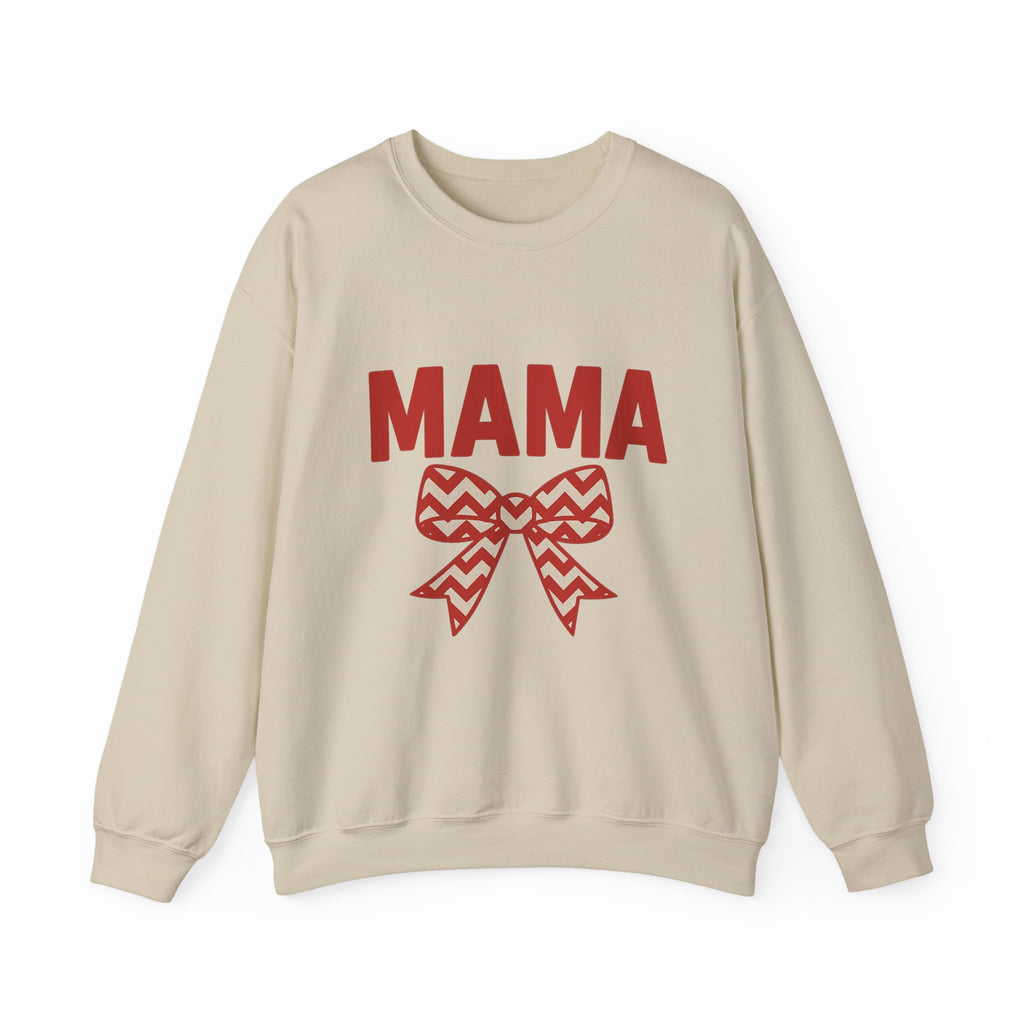 MAMA Christmas Sweatshirt - Christmas Fashion, Cozy Gift, Christmas Apparel, Christmas Decor, Christmas Outfit,