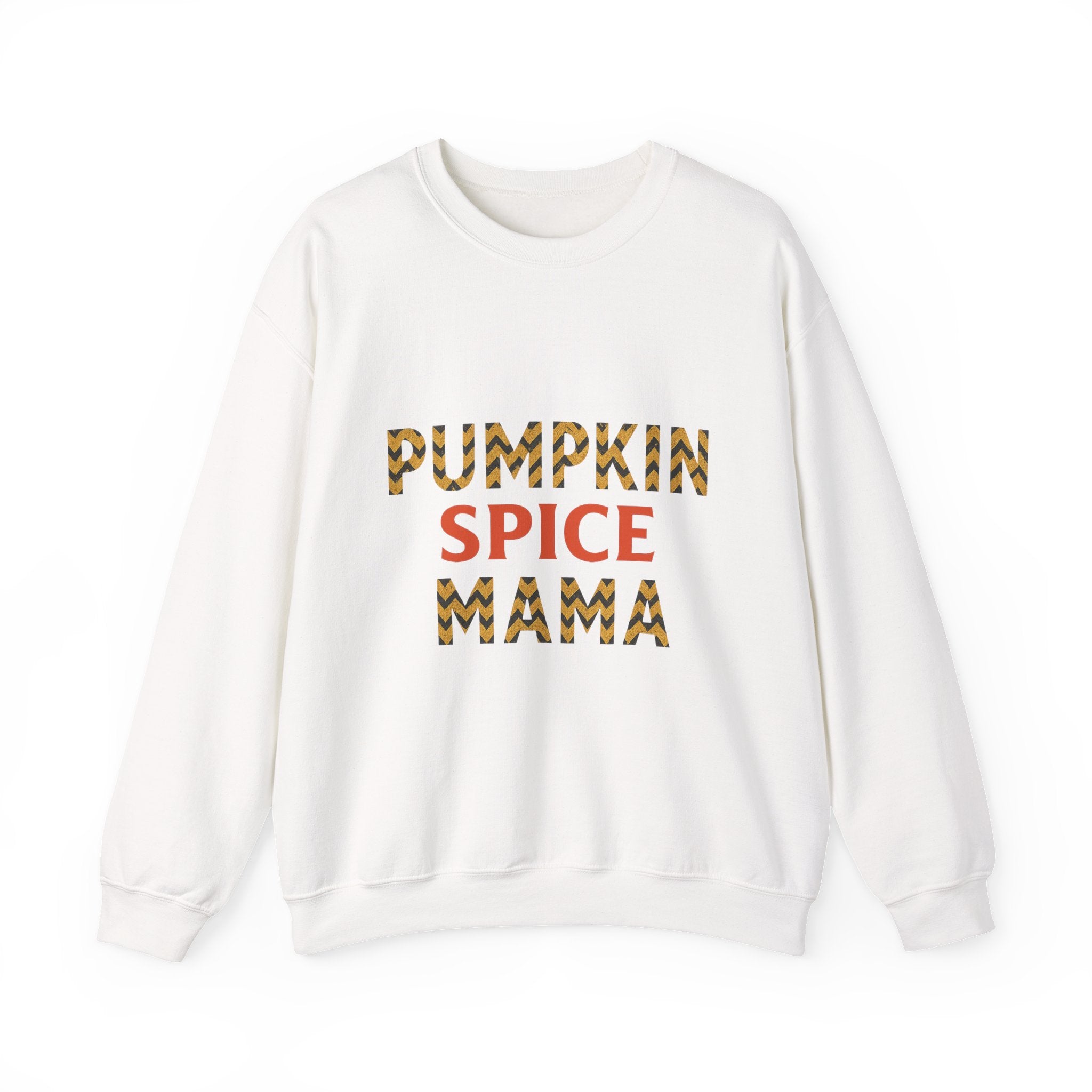 Pumpkin Spice Mama Crewneck Sweatshirt - Fall Fashion, Cozy Gift, Autumn Apparel, Halloween Decor, Thanksgiving Outfit