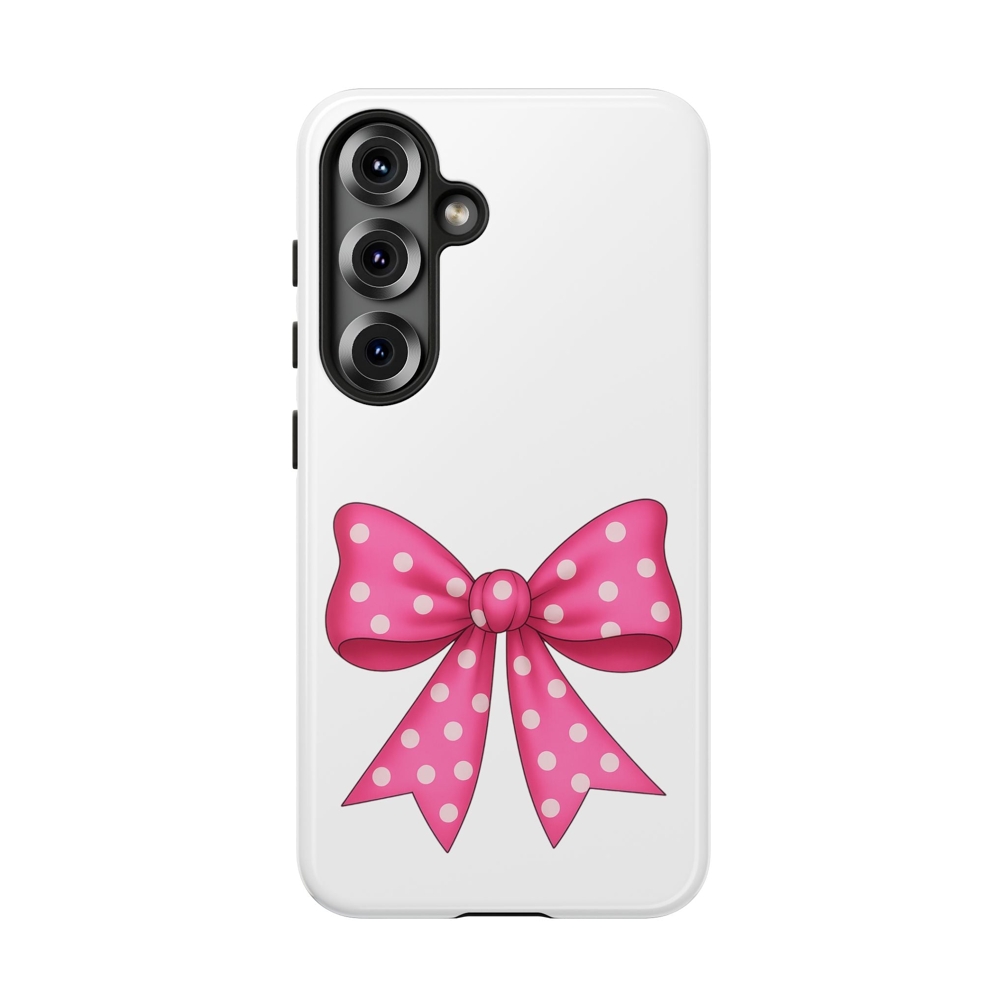 Stylish Phone Case - Beautiful Pink Bow - Tough Cases