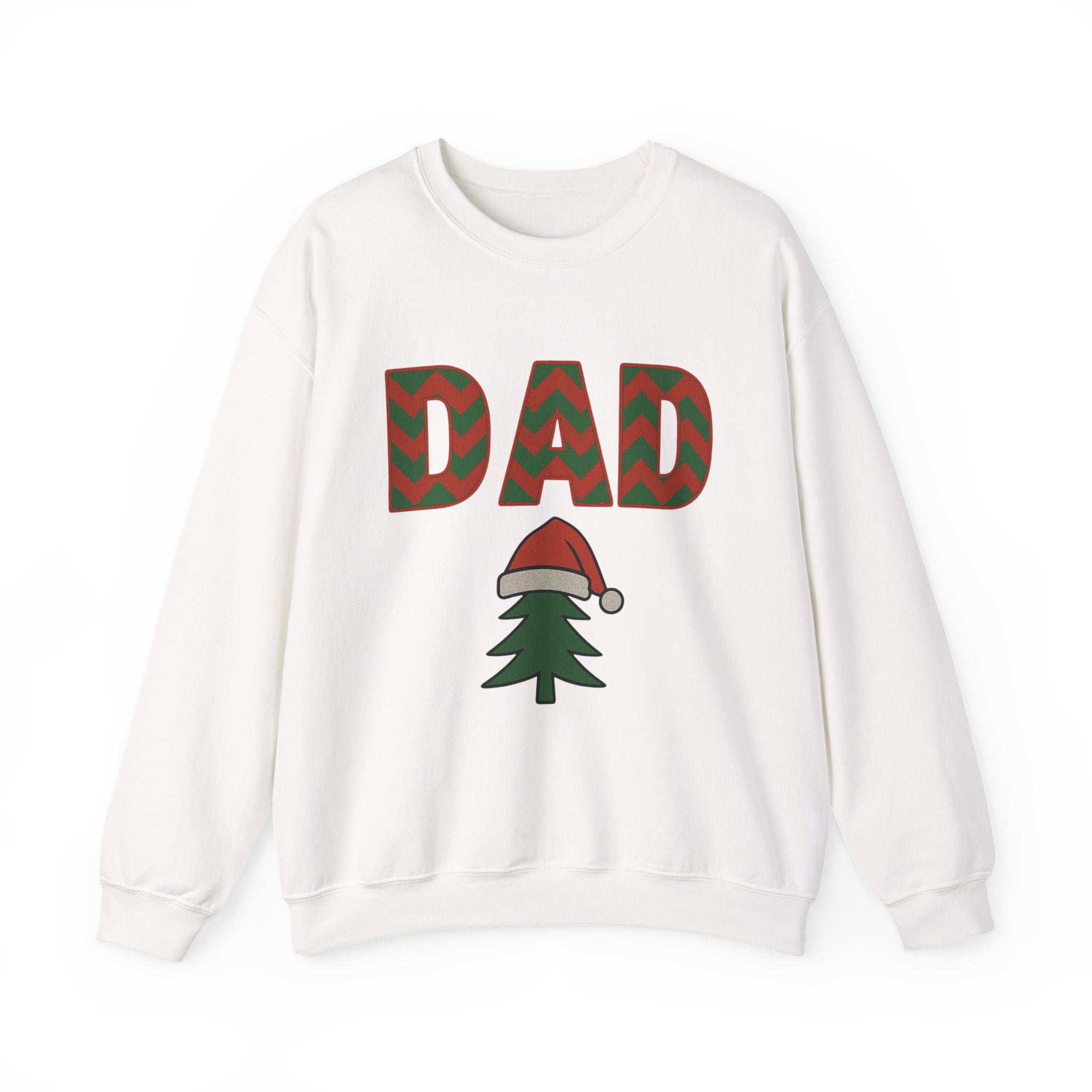 Dad Christmas Sweatshirt - Christmas Fashion, Cozy Gift, Christmas Apparel, Christmas Decor, Christmas Outfit,