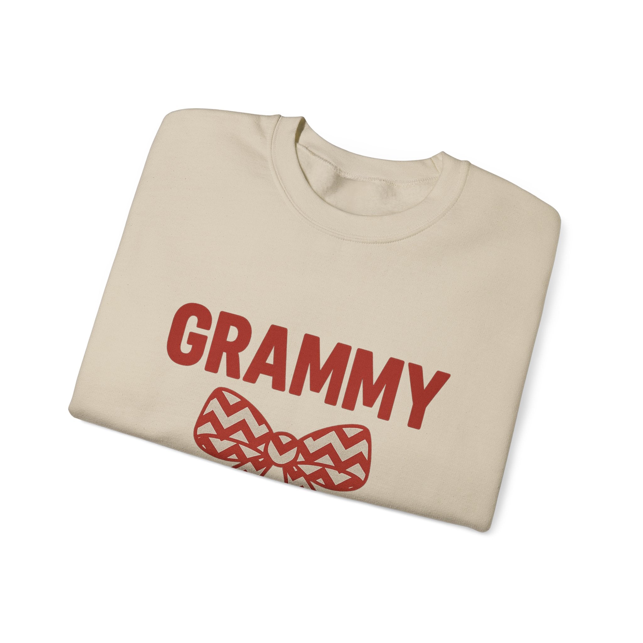 GRAMMY Christmas Bow Sweatshirt - Christmas Fashion, Cozy Gift, Christmas Apparel, Christmas Decor, Christmas Outfit,