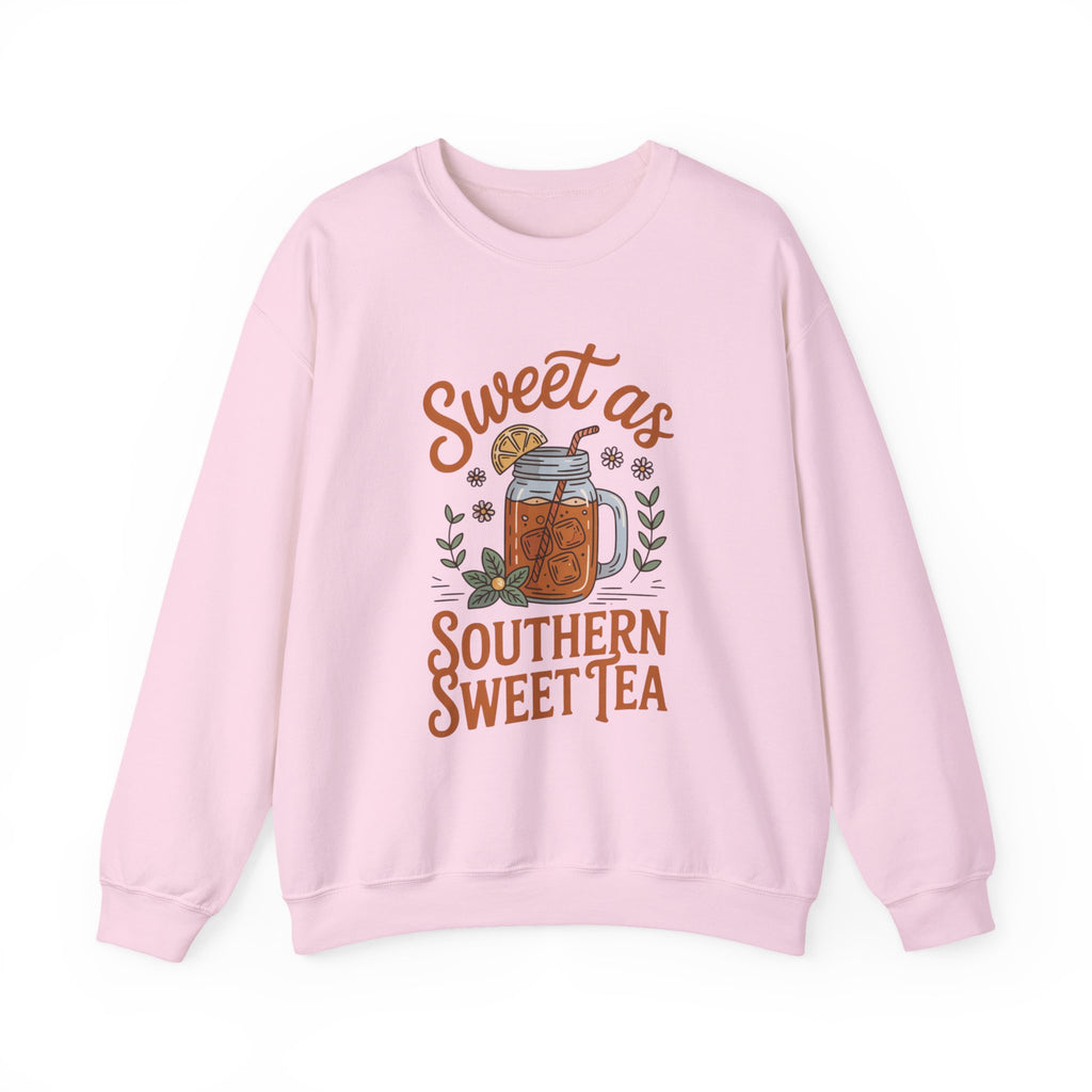 Southern Sweet Tea Roots Sweatshirt, Raised on Sweet Tea, Southern Vibes Apparel, Cozy Southern Crewneck, Sweet Tea Lover Gift, Comfortable