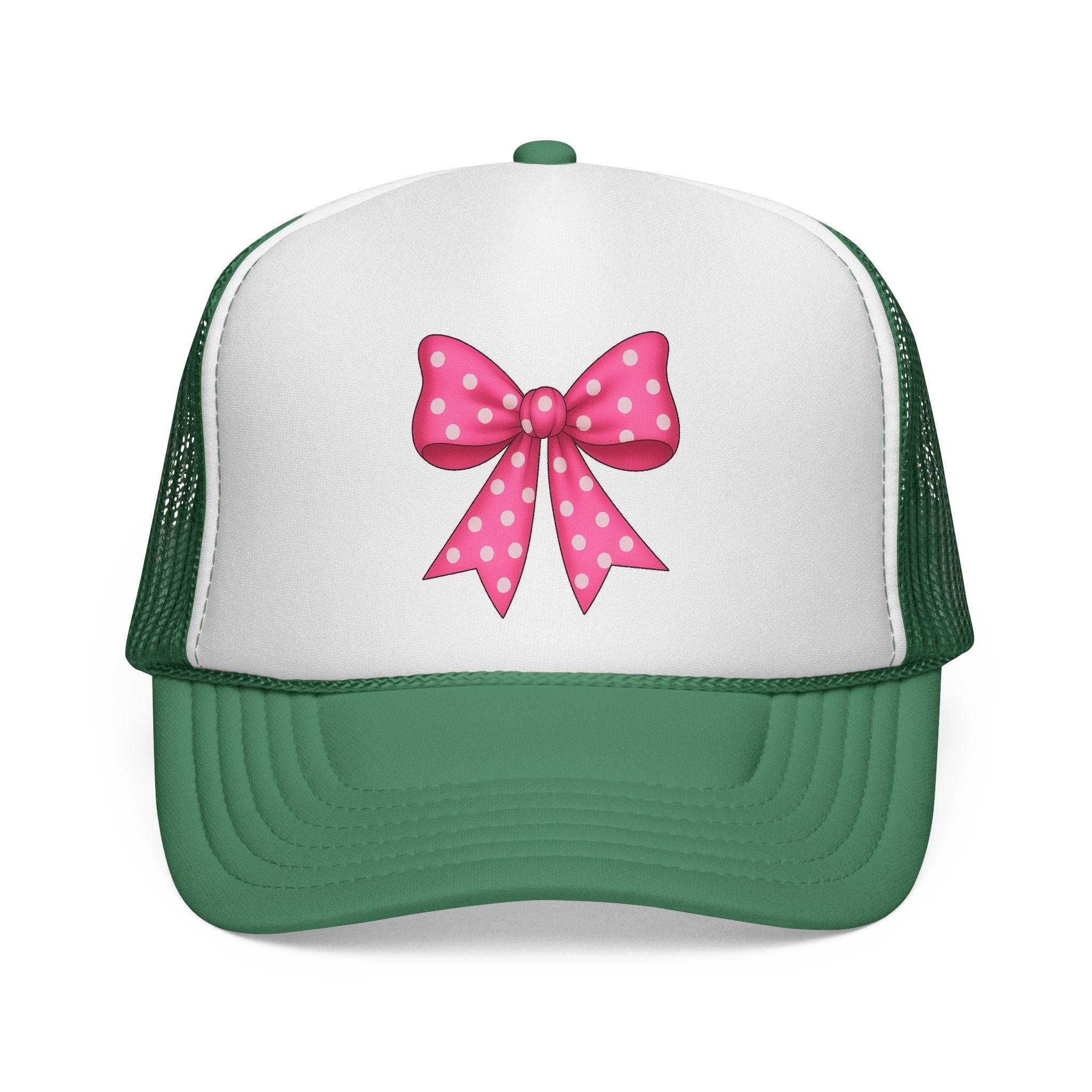 Charming Bow Trucker Cap | Cute Accessory for Everyday Wear, Gift for Birthdays, Festivals, Outdoor Activities