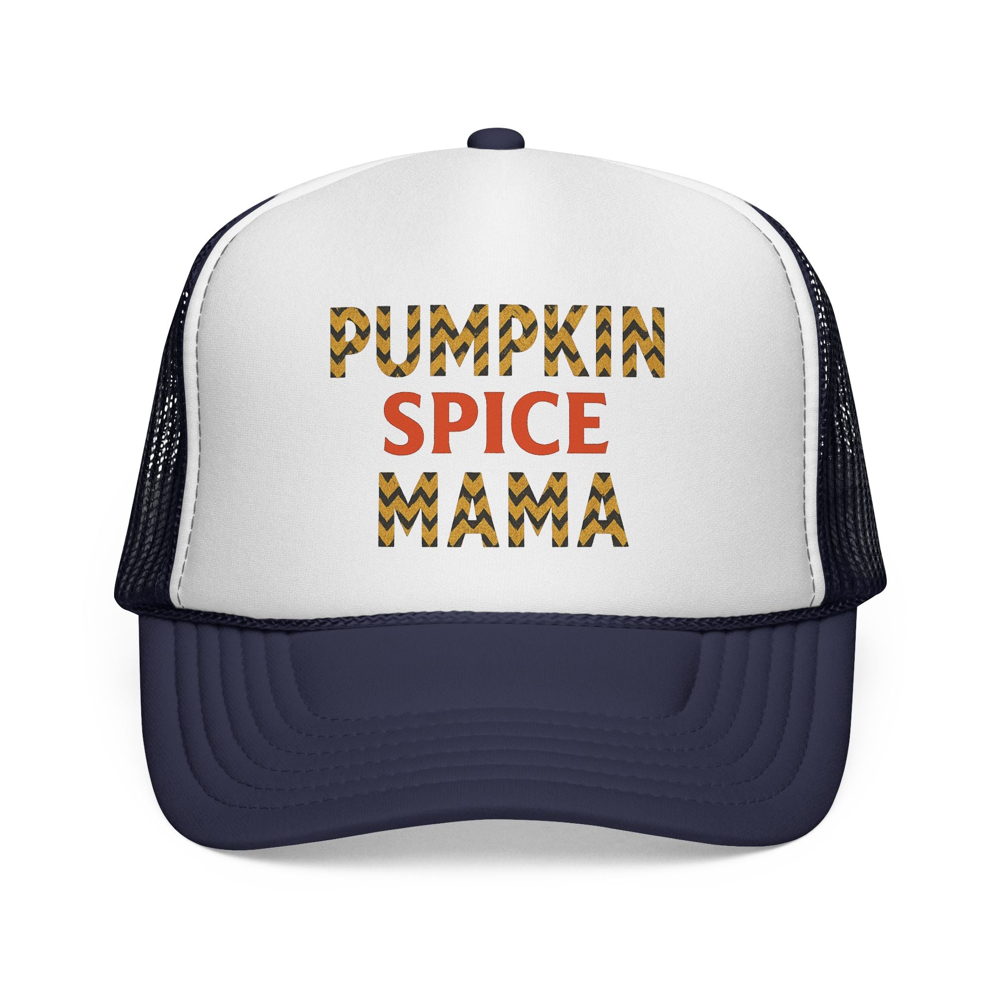 Pumpkin Spice MAMA Trucker Cap | Cute Accessory for Everyday Wear, Gift for Birthdays, Fall Hat, Cute Trucker Hat,