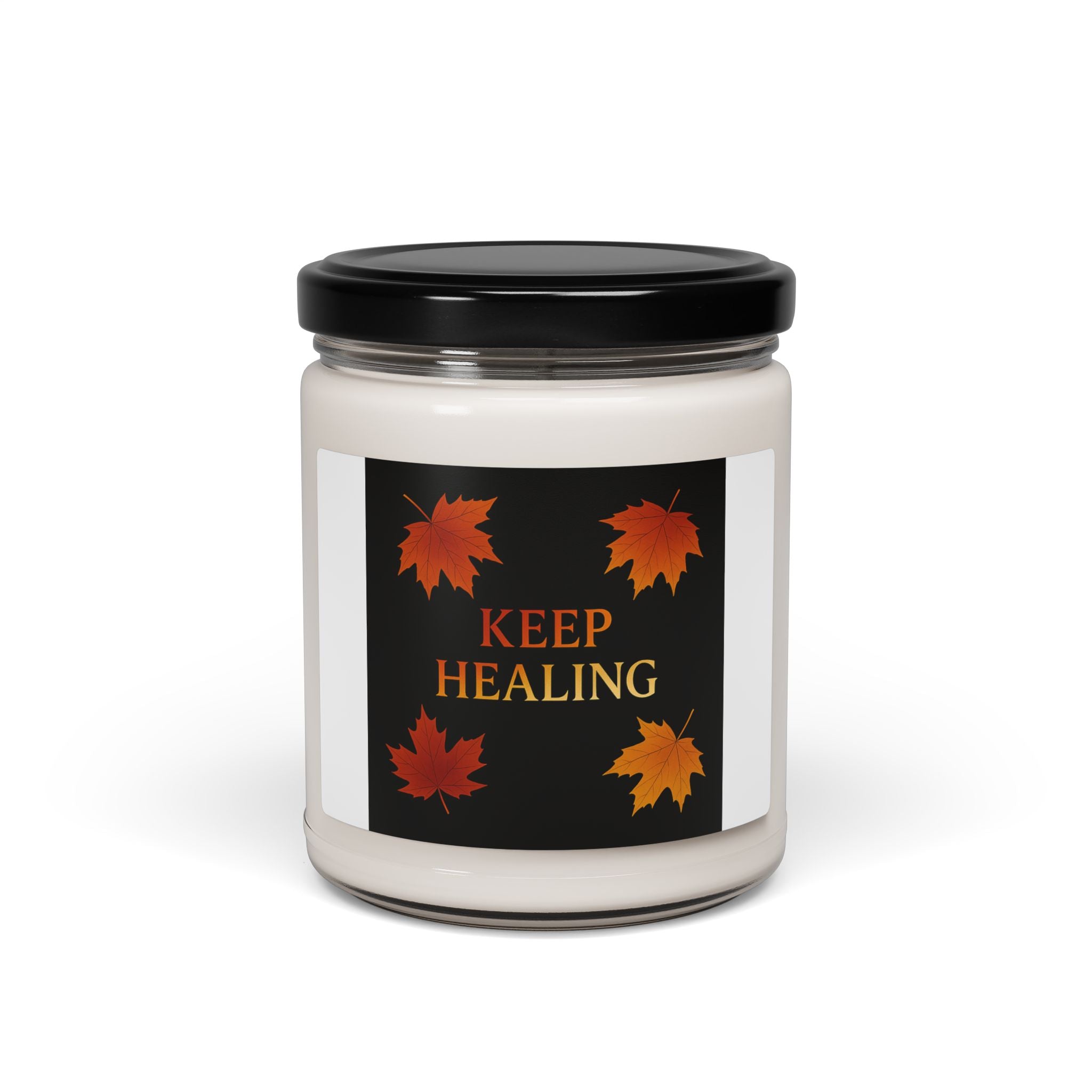 Keep Healing Fall Candle | Inspirational Fall Candle | Self Care Gift | Soy Wax Candle | Stress Relief I Candle for Women