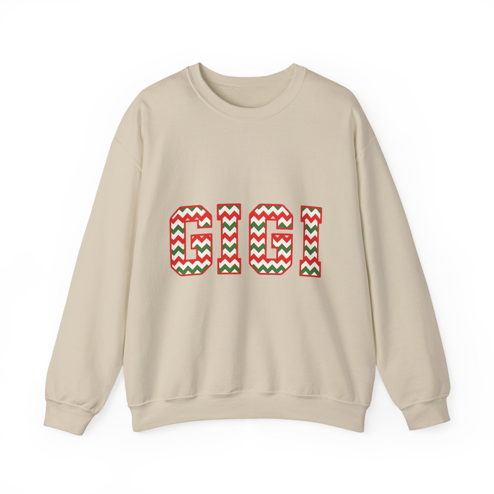 GIGI Christmas Sweatshirt - Christmas Fashion, Cozy Gift, Christmas Apparel, Christmas Decor, Christmas Outfit,