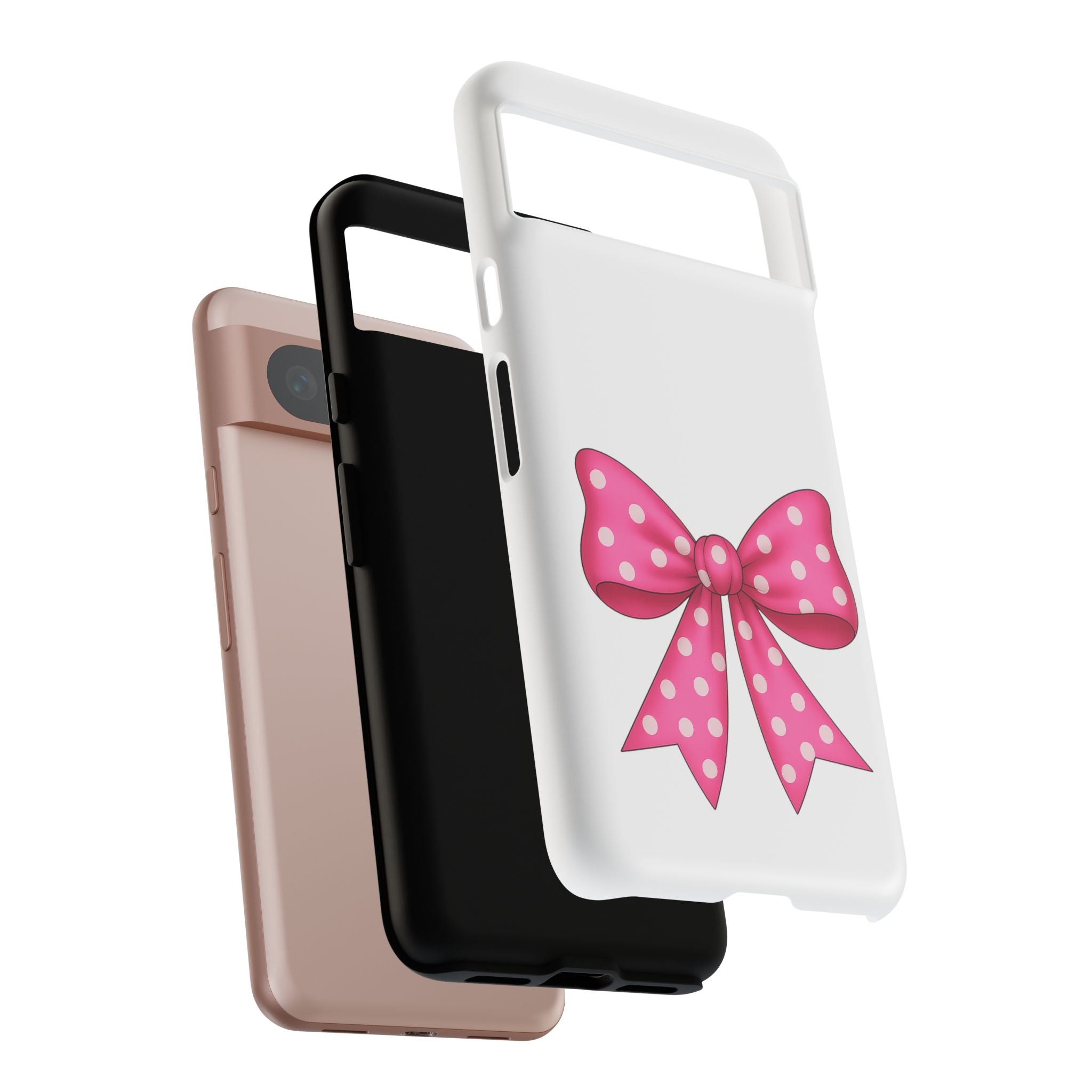 Stylish Phone Case - Beautiful Pink Bow - Tough Cases