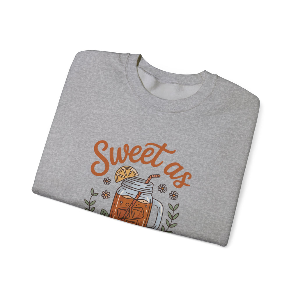 Southern Sweet Tea Roots Sweatshirt, Raised on Sweet Tea, Southern Vibes Apparel, Cozy Southern Crewneck, Sweet Tea Lover Gift, Comfortable