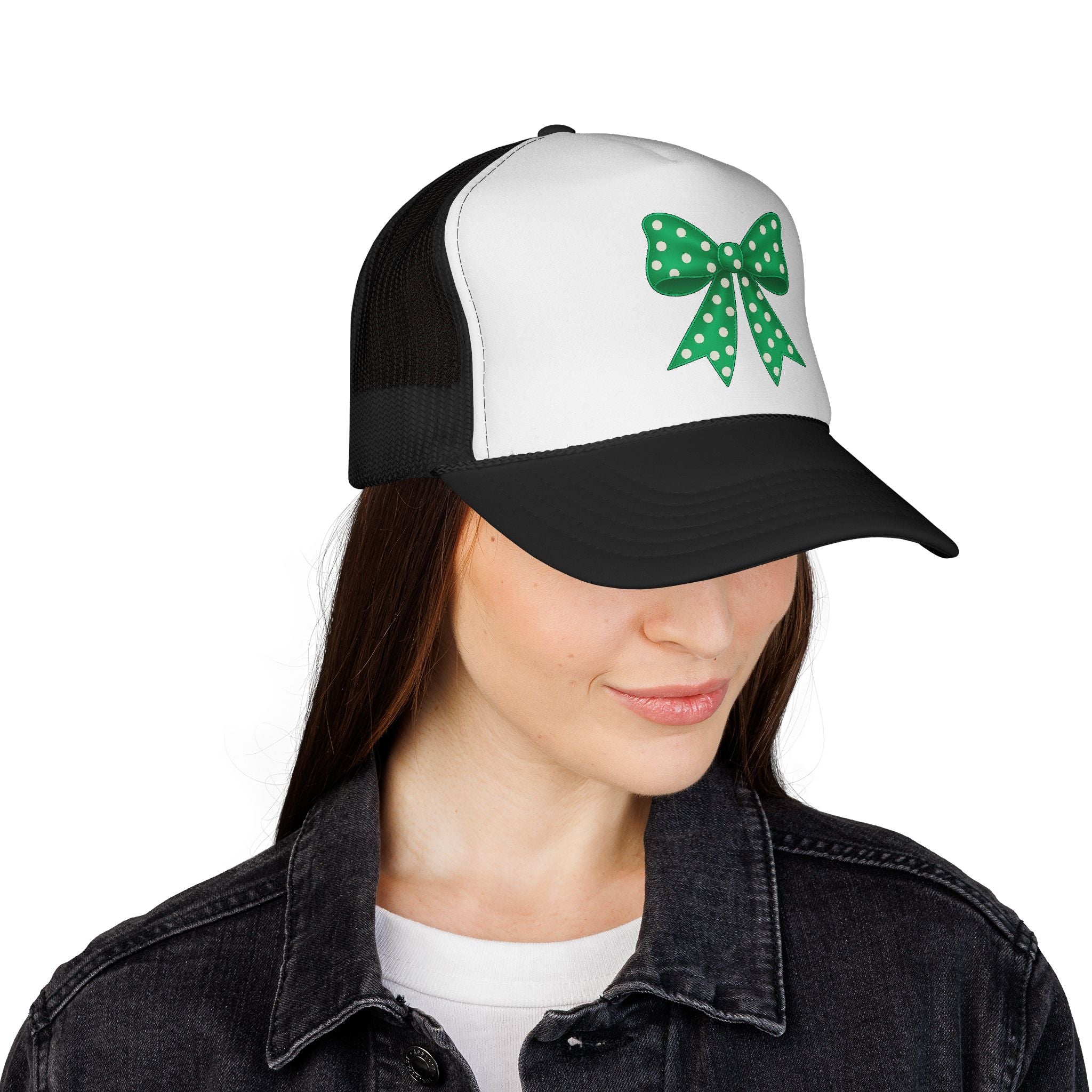 Charming Bow Trucker Cap | Cute Accessory for Everyday Wear, Gift for Birthdays, Festivals, Outdoor Activities