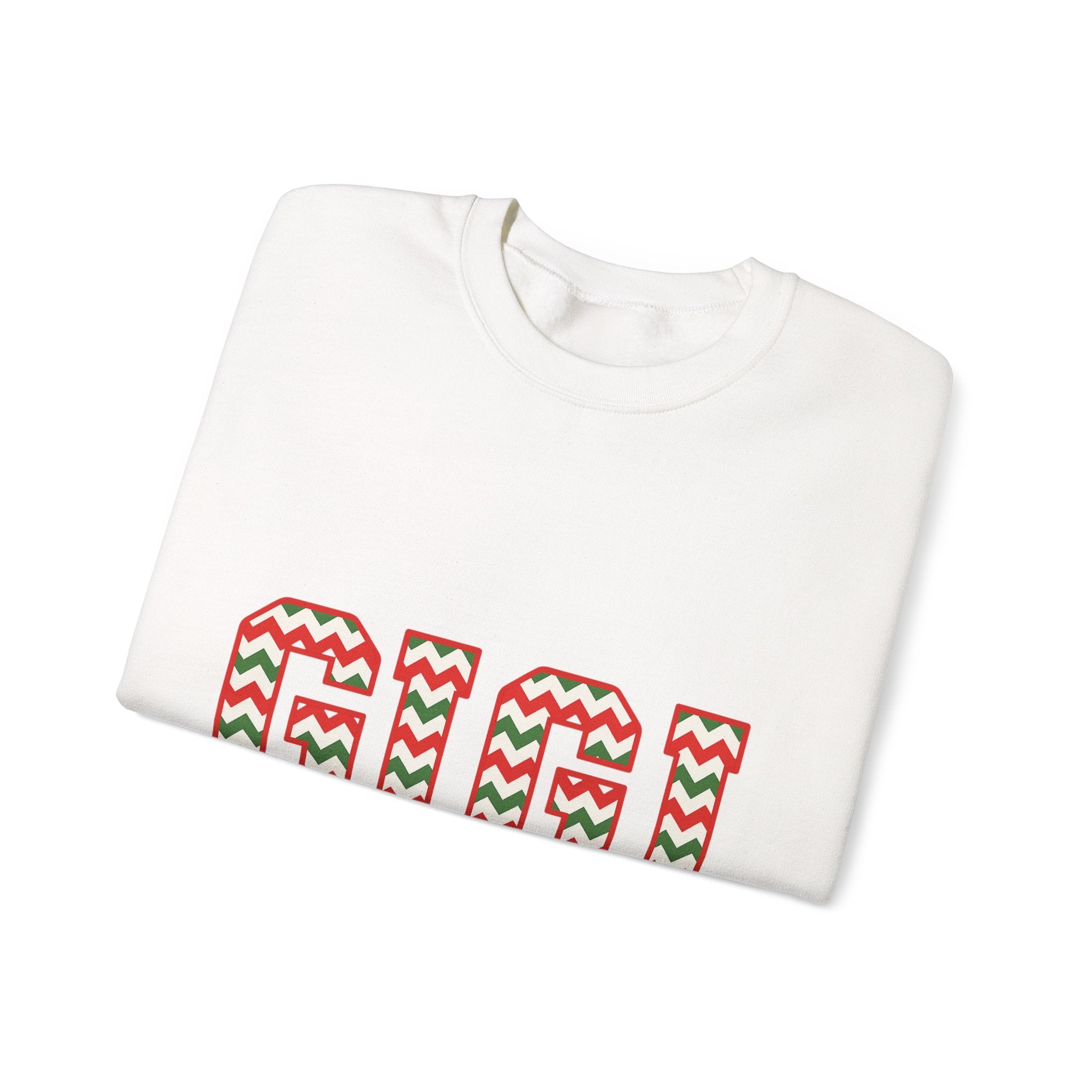 GIGI Christmas Sweatshirt - Christmas Fashion, Cozy Gift, Christmas Apparel, Christmas Decor, Christmas Outfit,
