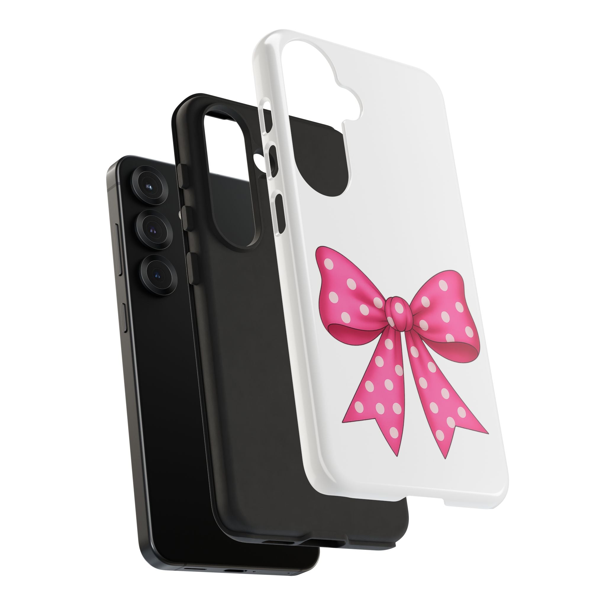 Stylish Phone Case - Beautiful Pink Bow - Tough Cases