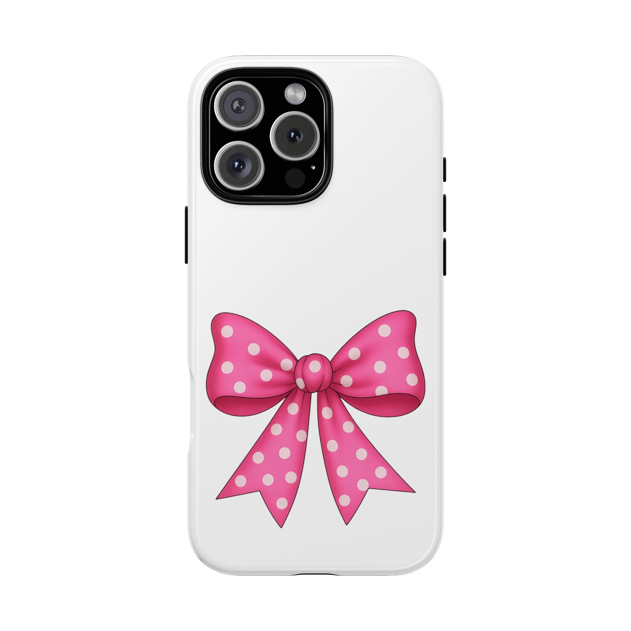 Stylish Phone Case - Beautiful Pink Bow - Tough Cases