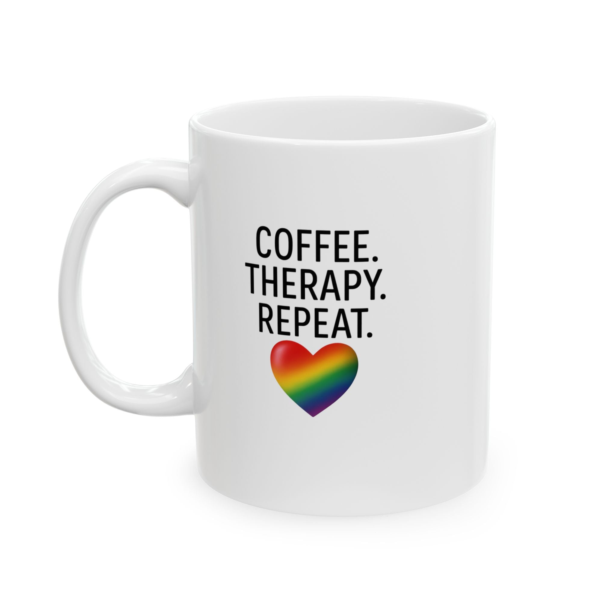 Therapist Appreciation Ceramic Mug - Ideal Gift for Occupational, Physical, Mental Health, and Respiratory Therapists, Coffee Lover's Cup